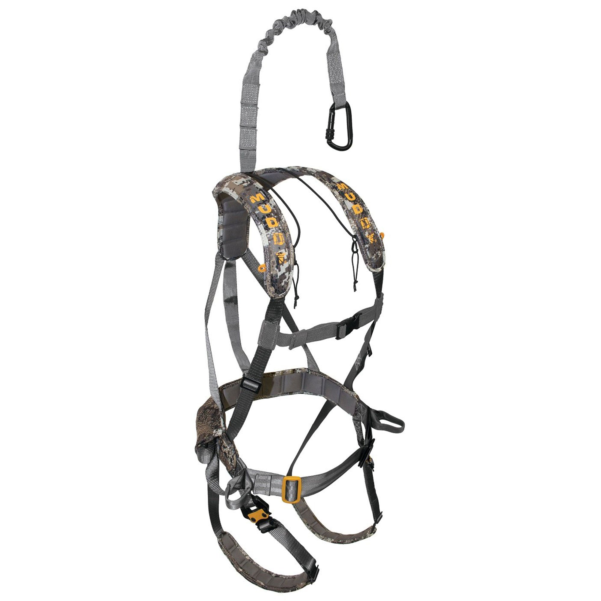 Hawk Helium Kickback Tree Stand, Set of 3 Climbing Sticks & Muddy Ambush Harness - VMInnovations