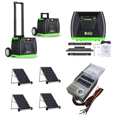 Nature's Generator HKNGPTELP Solar & Wind Generator, Pod, Panels, & Transfer Kit
