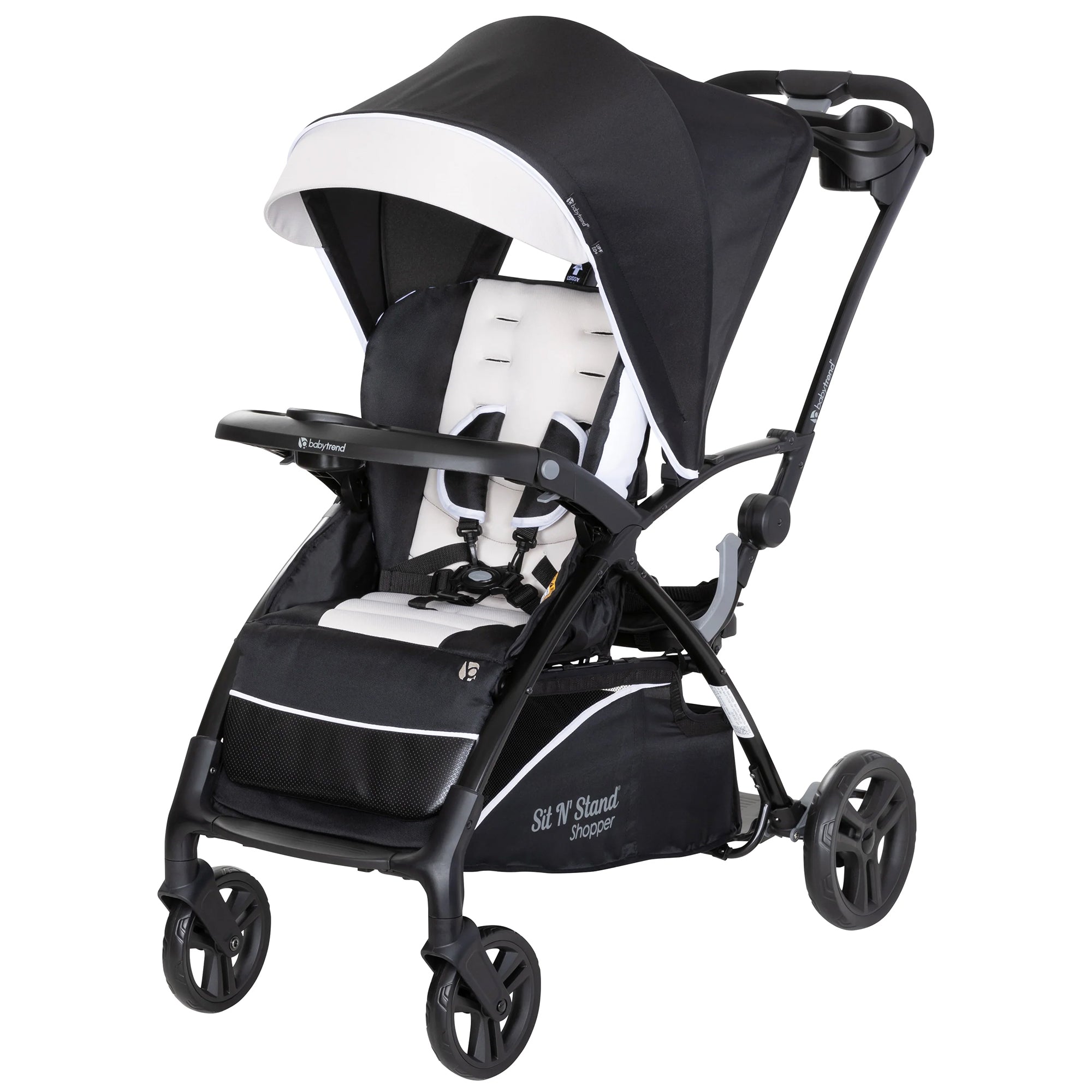 Baby Trend Sit N' Stand Stroller & EZ-Lift Plus Infant Car Seat, Modern Khaki - VMInnovations