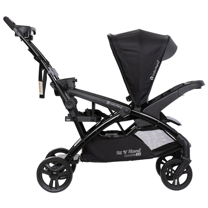 Baby Trend Sit N Stand Double Stroller with EZ-Lift Plus Infant Car Seat, Stormy - VMInnovations