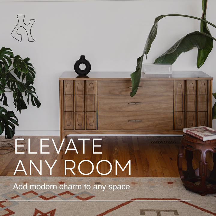 Villa Moda Oona Decorative Modern Ring Vase, Medium, Black - VMInnovations