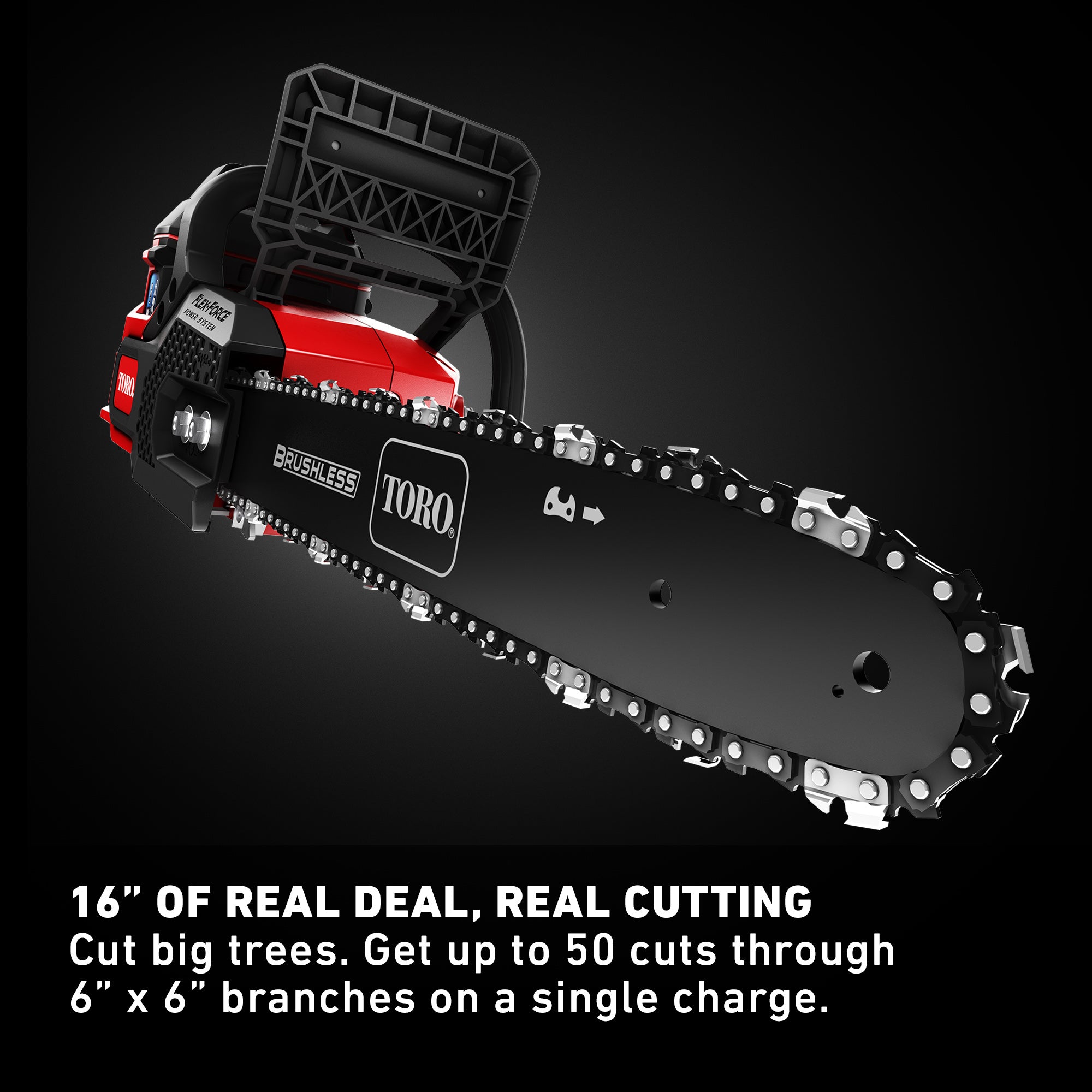 Toro Flex Force 60V Max 16" Ion Battery Electric Chainsaw (Tool Only) (Used) - VMInnovations