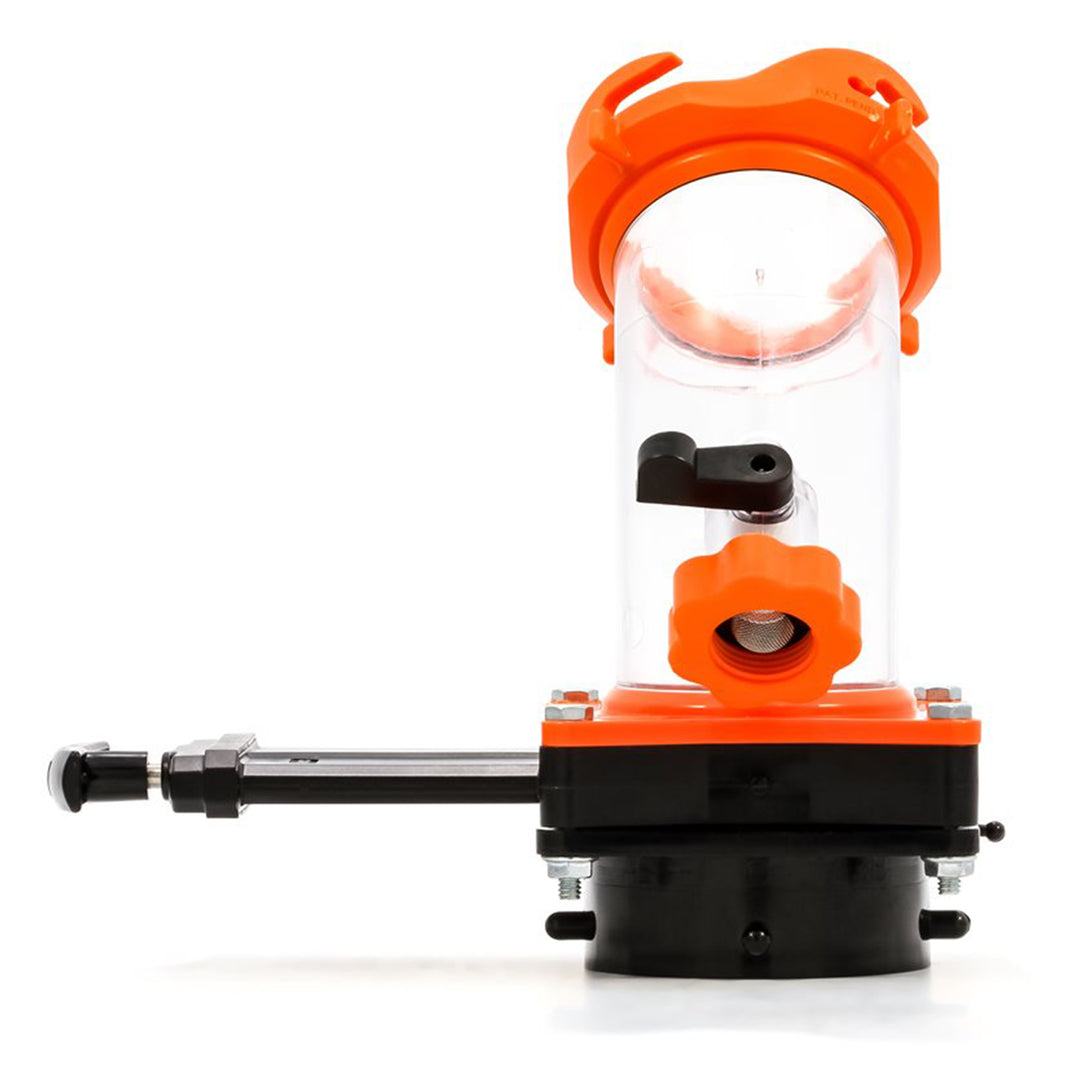 Camco Rhino Blaster Pro Clear Elbow RV Trailer Holding Tank Rinser w/Gate Valve - VMInnovations