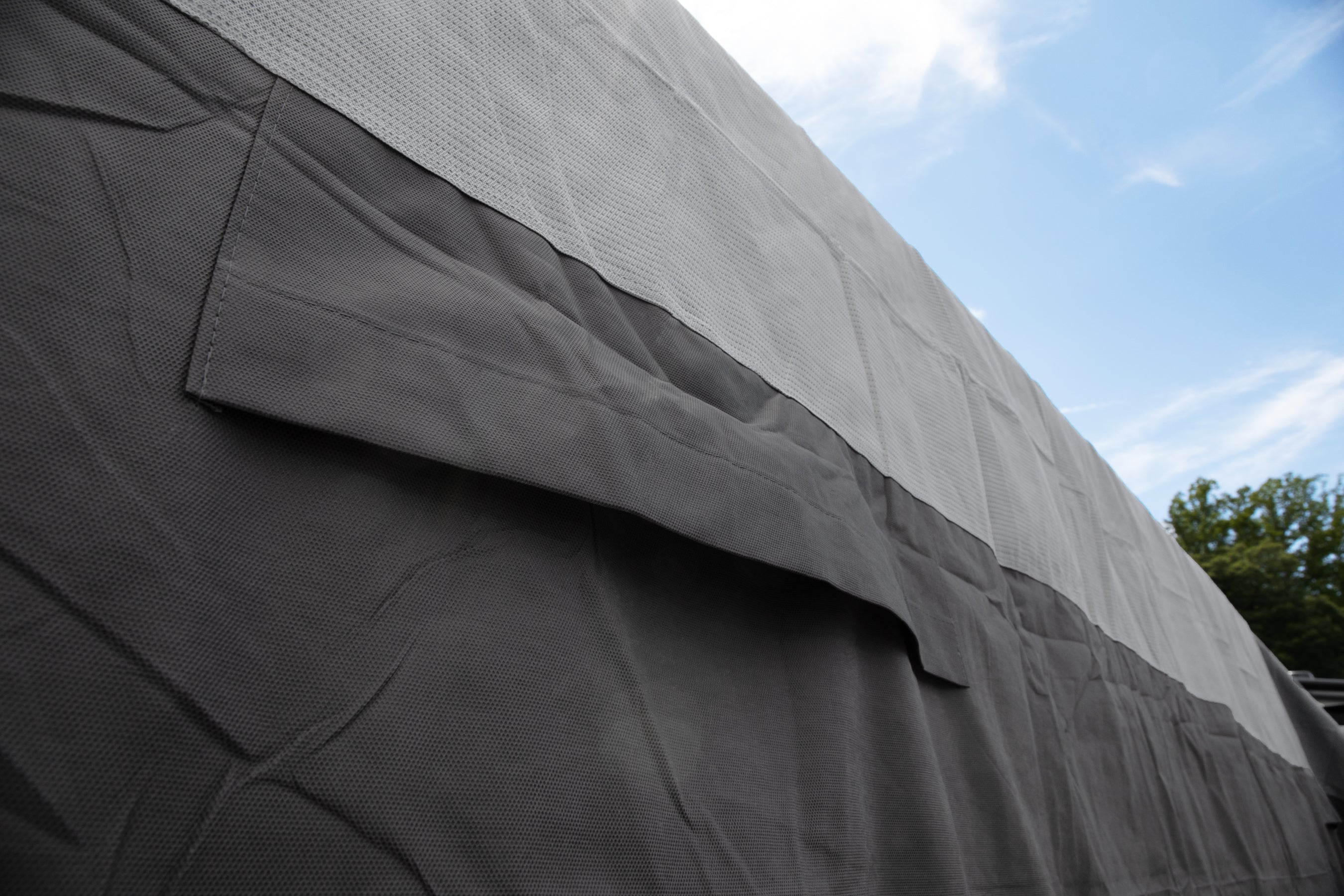Camco ULTRAGuard 17'6" to 19'6" Slide In RV Camper Cover with Covered Air Vents - VMInnovations