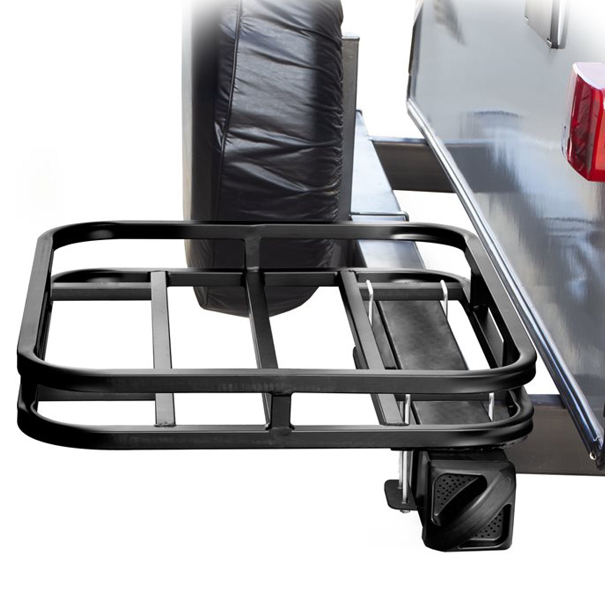 Eaz-Lift RV Bumper Mounted Cargo Carrier, Hitch Rack for 4" & 4.5" Bumpers(Used)