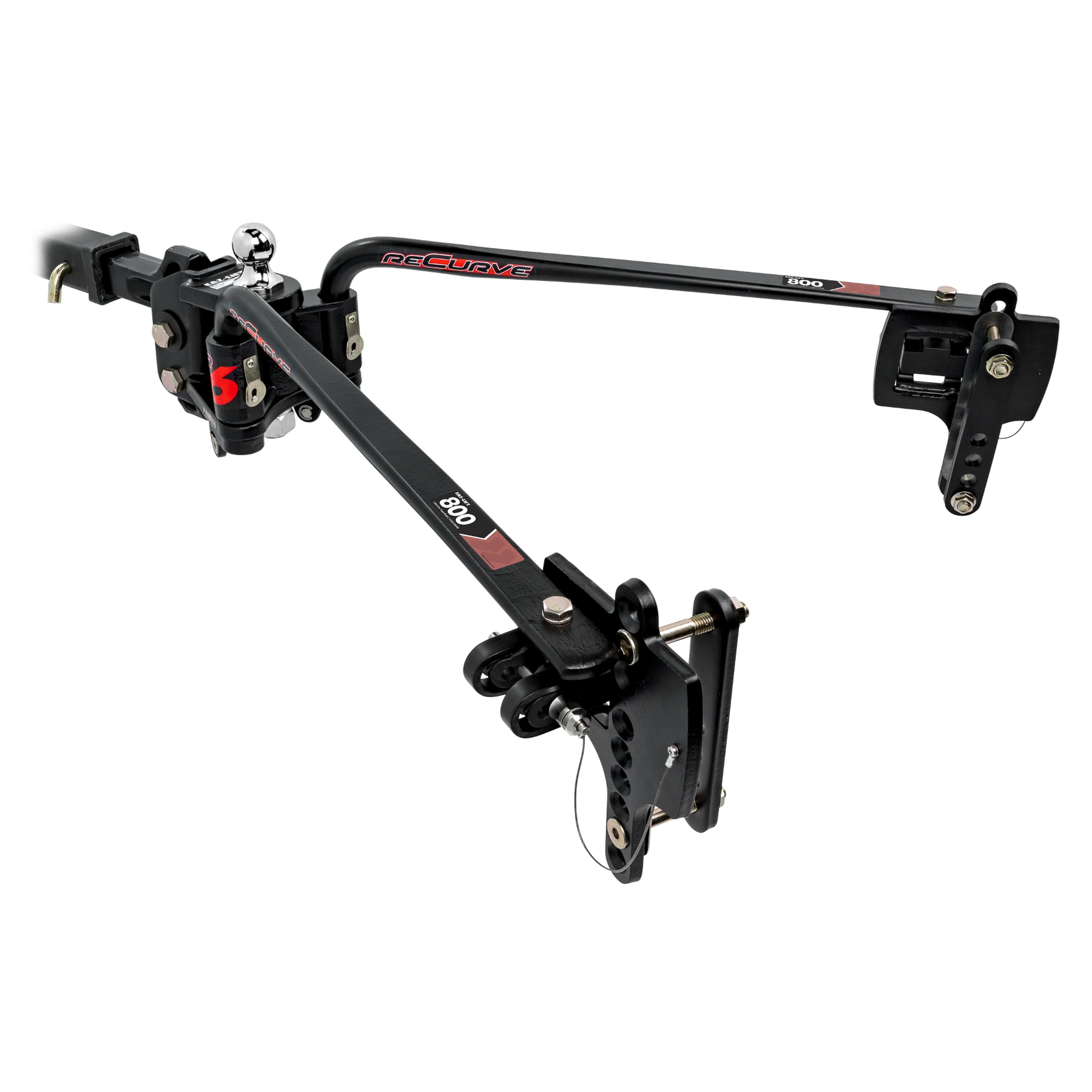 Camco Eaz Lift ReCurve R6 Weight Distribution Hitch w/15,000 lbs Capacity, Black - VMInnovations