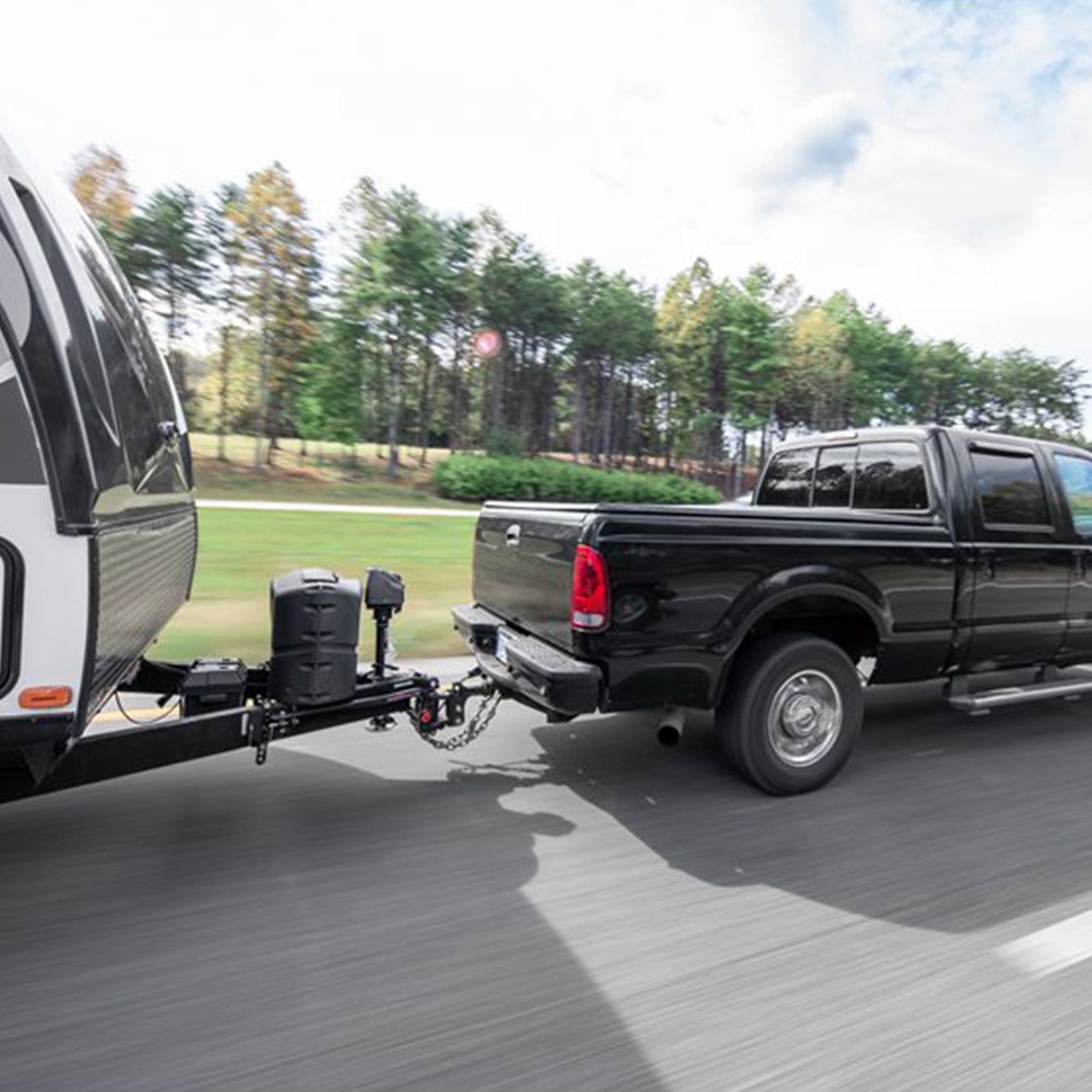 Camco Eaz Lift Weight Distribution Hitch w/15,000 lbs Capacity, Black (Open Box) - VMInnovations