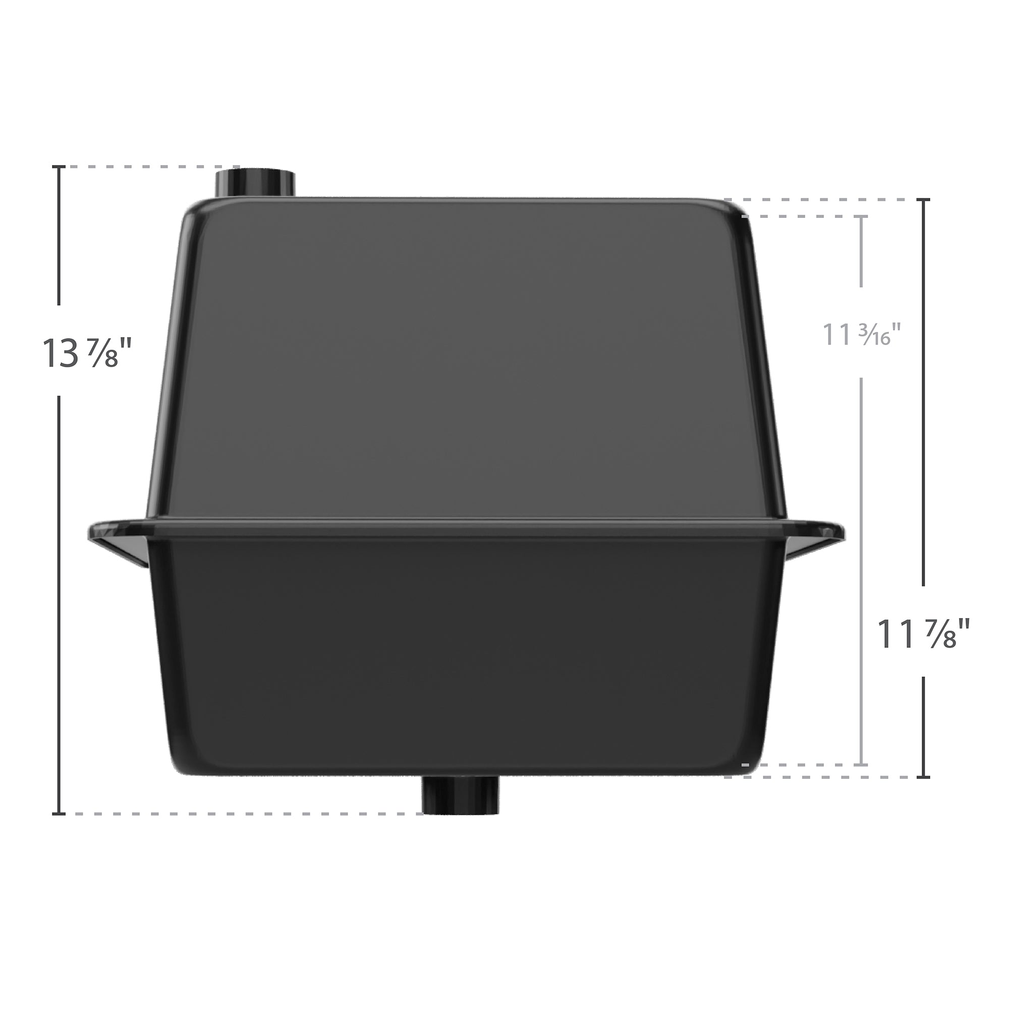 Camco Vented RV/Marine Double SideBySide Durable Polymer Battery Box Set, Black - VMInnovations