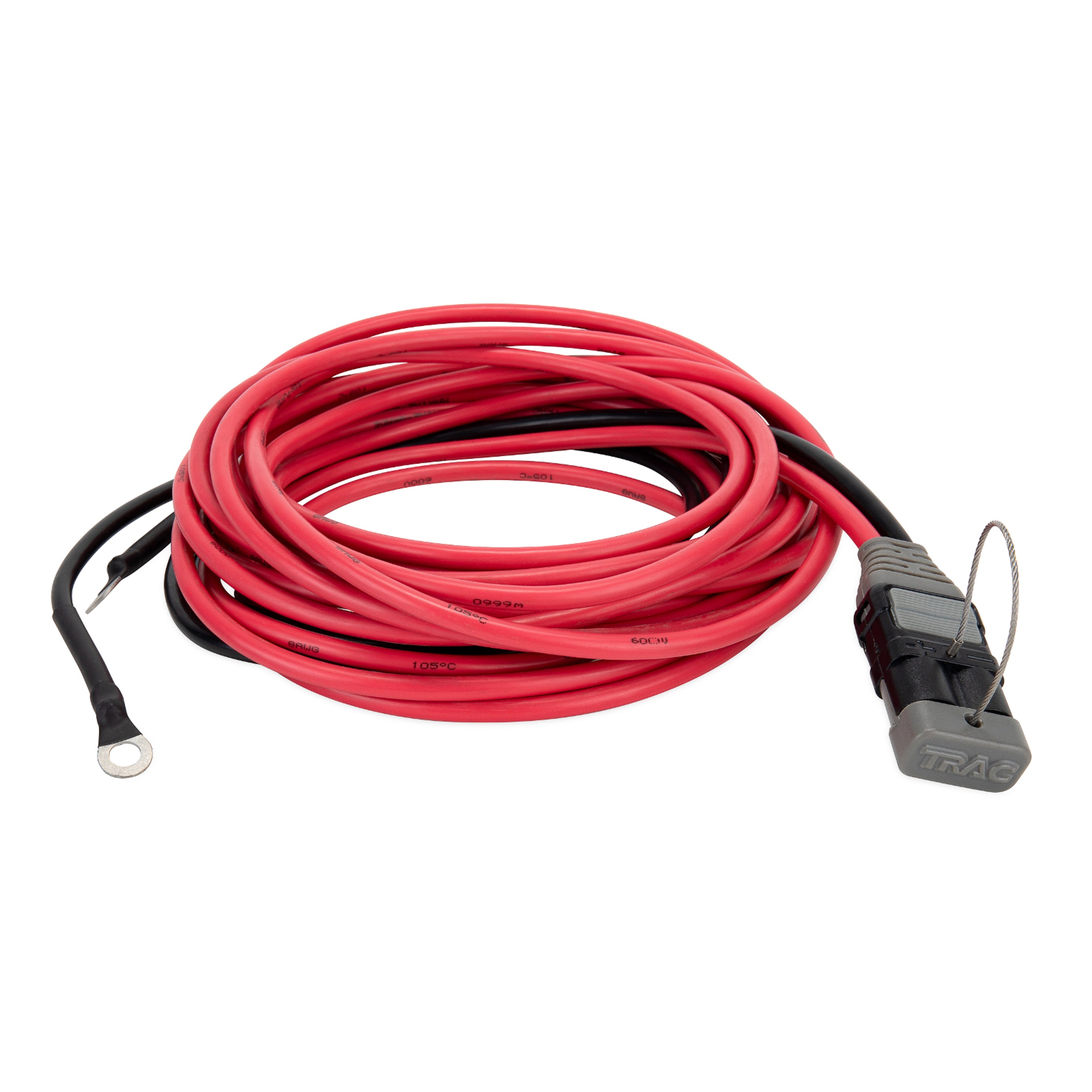 Trac High Current 12V Power Outdoors Vehicle Wiring Kit w/Quick Connect System