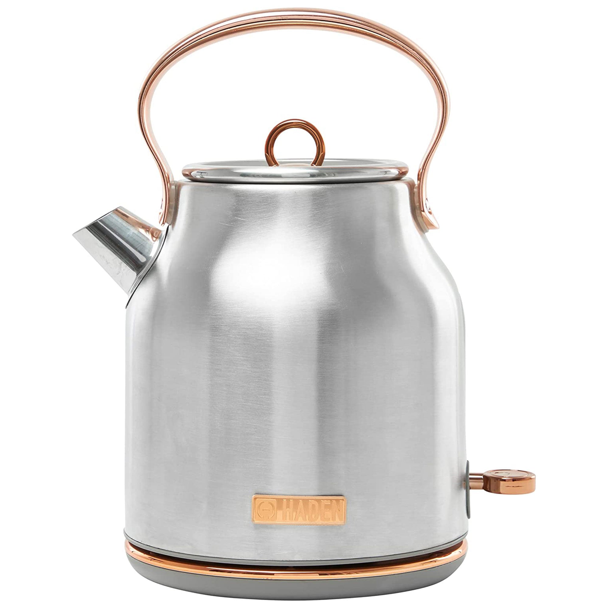 Haden 1.7 Liter Stainless Steel Electric Water Kettle, Steel & Copper(For Parts) - VMInnovations