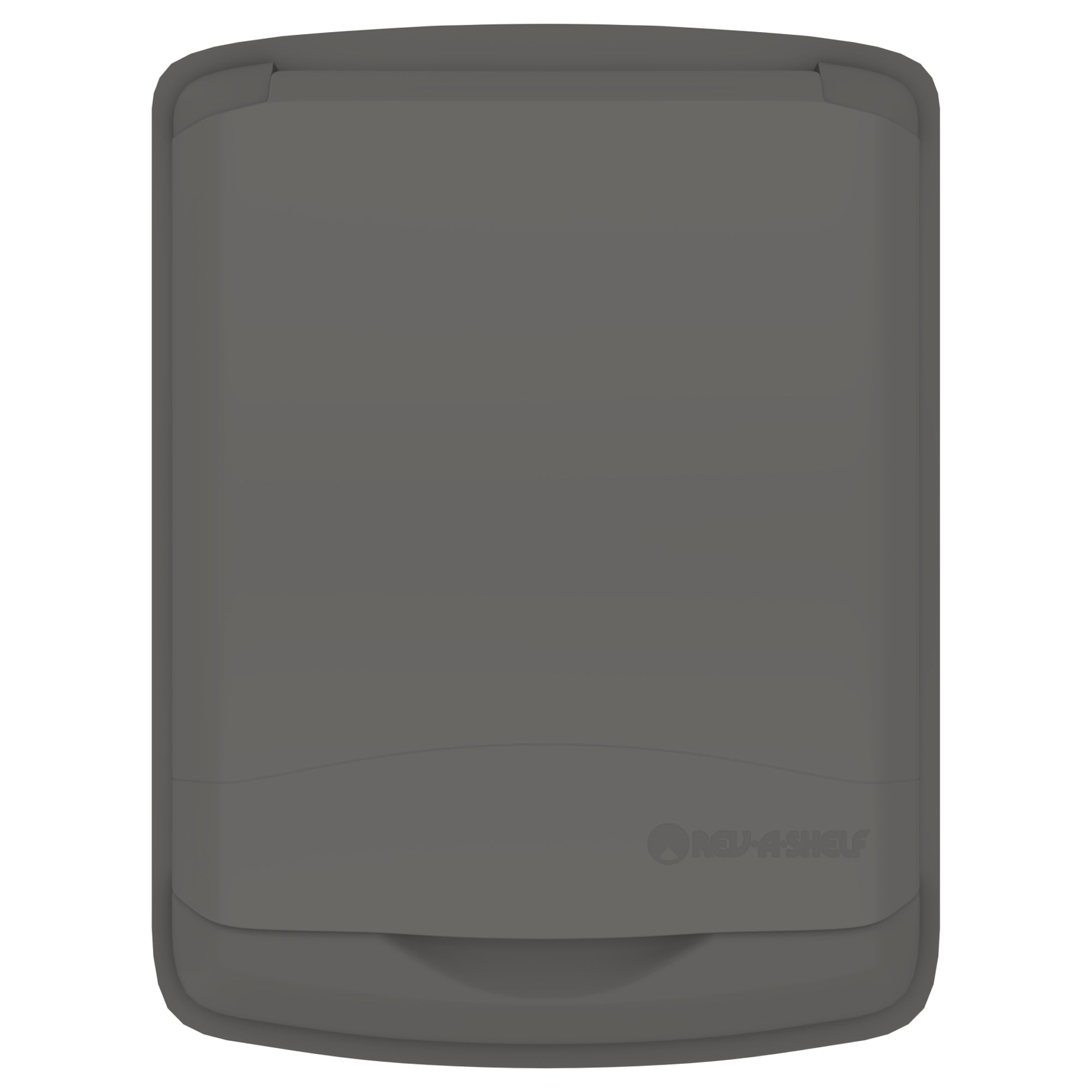 Rev-A-Shelf 50 qt. Trash Can Replacement Lid, Gray (Lid Only), RV-50-LID-13-1-40 - VMInnovations