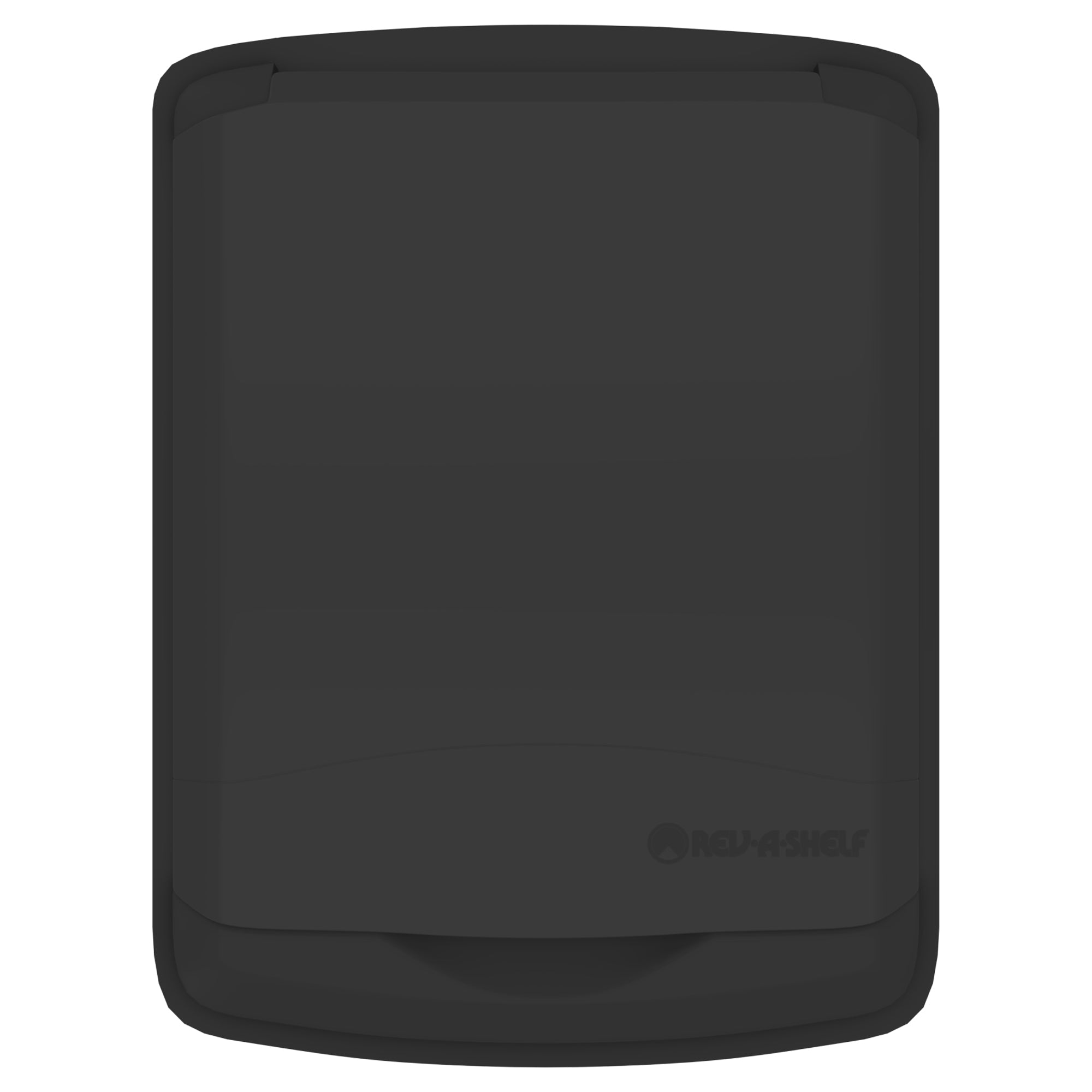 Rev-A-Shelf 50 qt. Trash Can Replacement Lid, Black (Lid Only), RV-50-LID-18-1