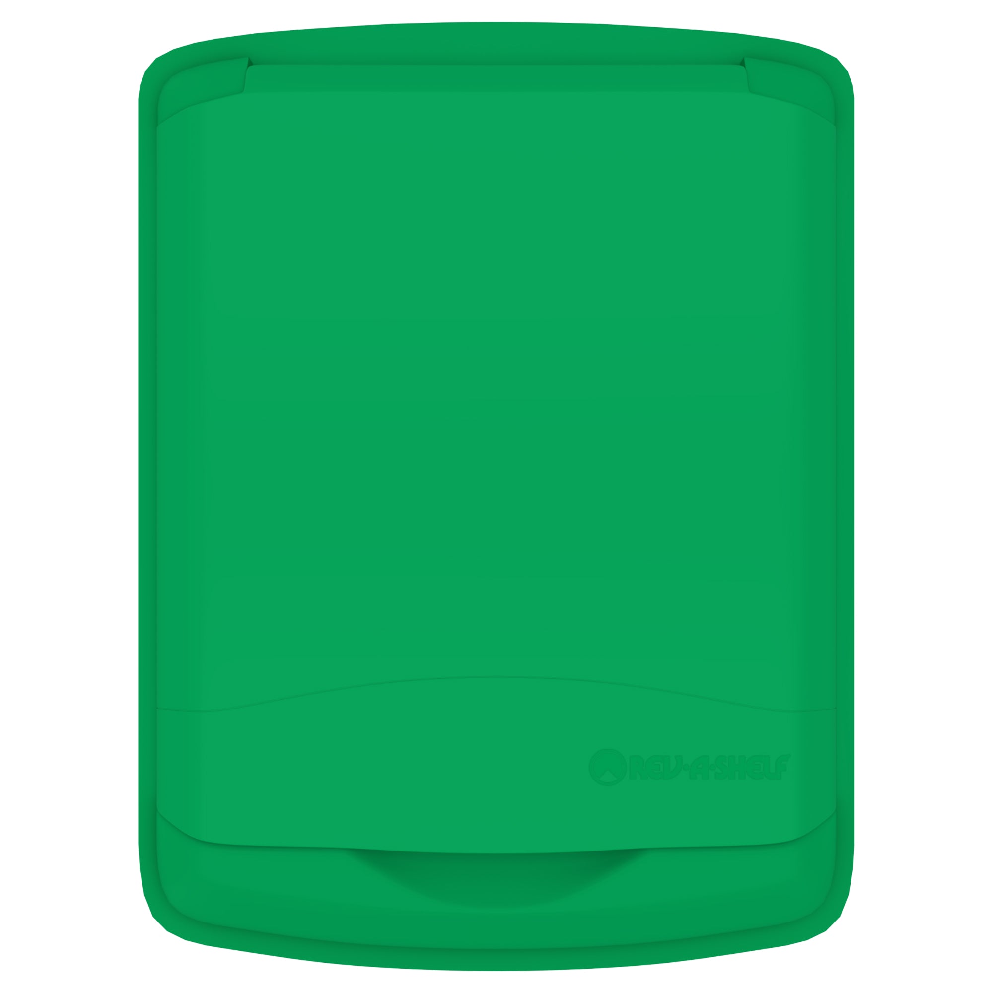 Rev-A-Shelf 50 qt. Trash Can Replacement Lid, Green (Lid Only), RV-50-LID-G-1-40