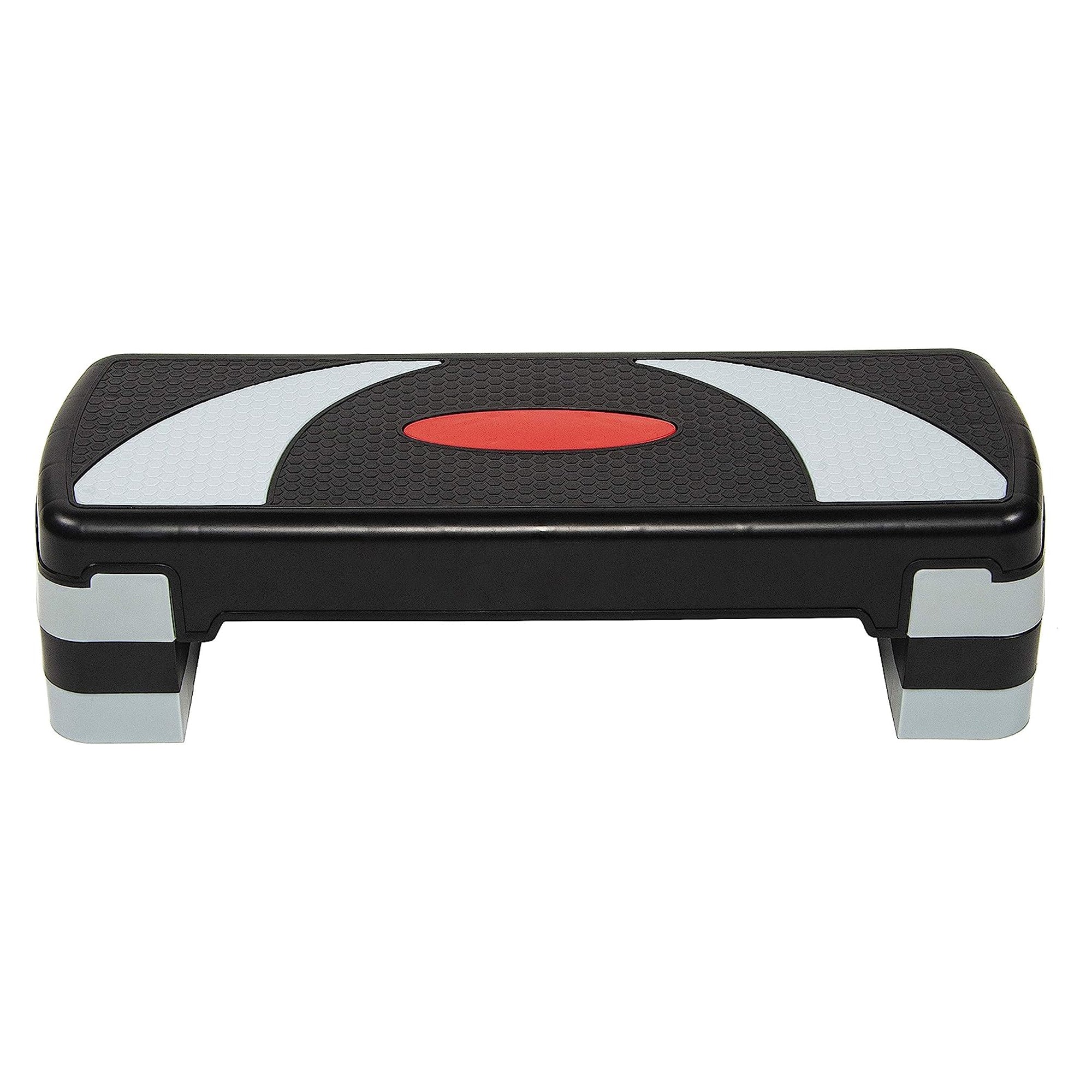BalanceFrom Adjustable Workout Aerobic StepPlatform Trainer Gray/Black(Open Box)