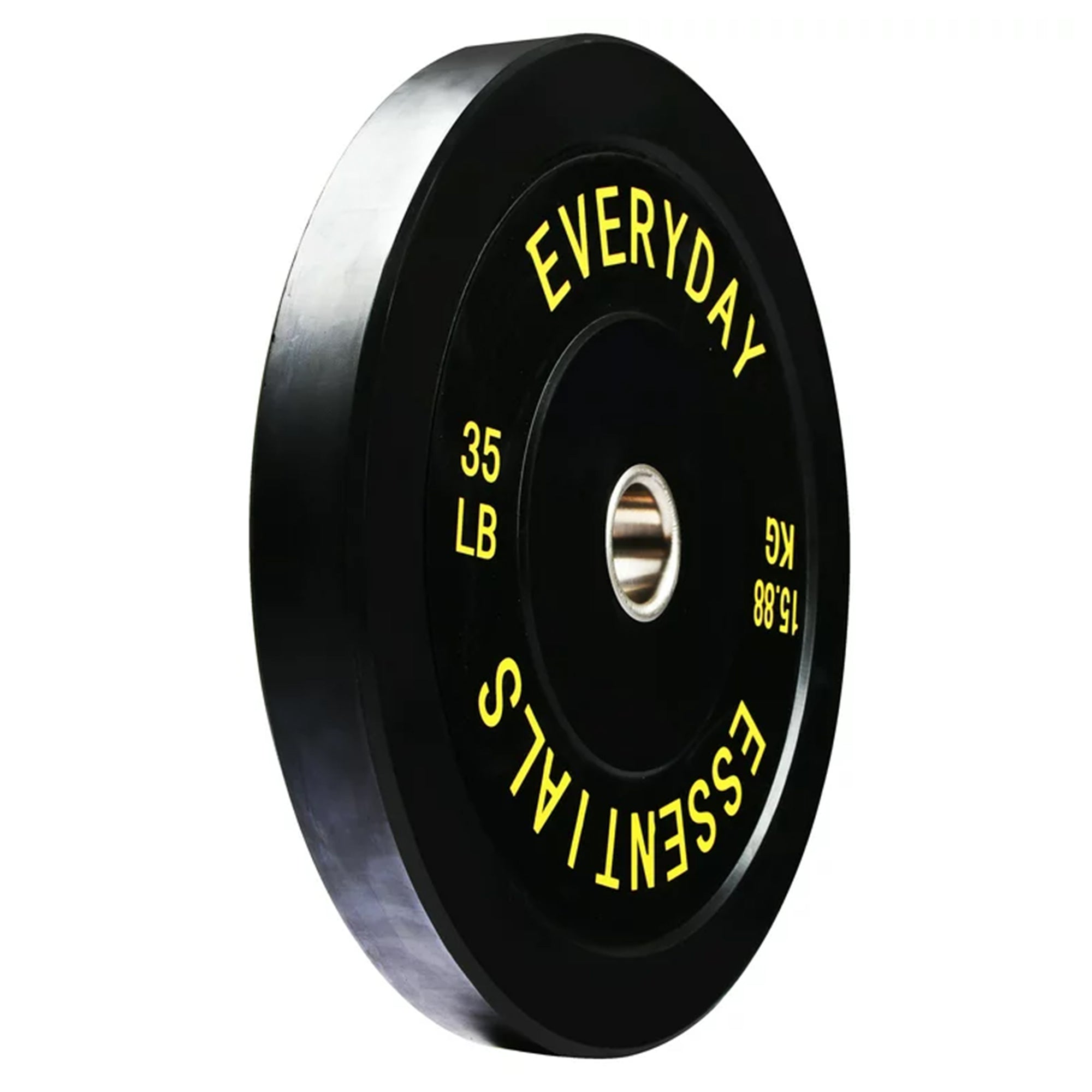 BalanceFrom Everyday Essentials 35lb Olympic Weight Plate, Pair, Black(Open Box) - VMInnovations