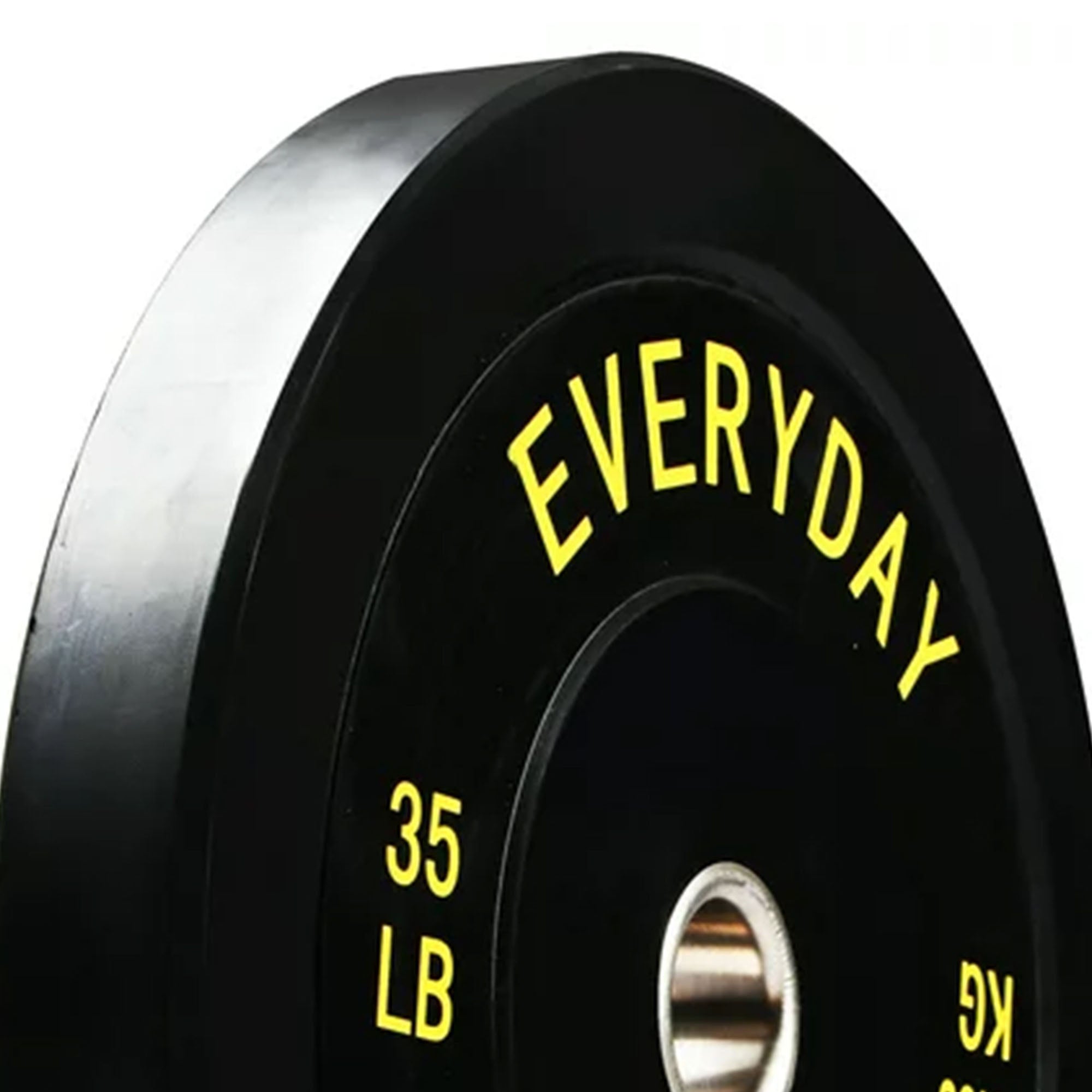 BalanceFrom Everyday Essentials 35lb Olympic Weight Plate, Pair, Black(Open Box) - VMInnovations