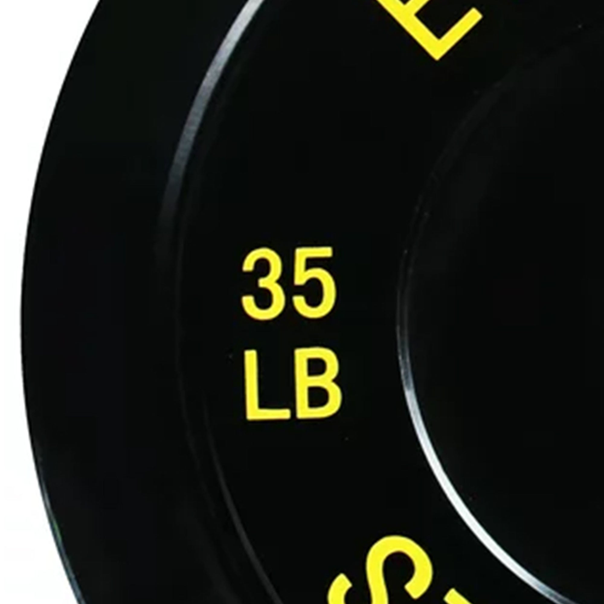 BalanceFrom Everyday Essentials 35lb Olympic Weight Plate, Pair, Black(Open Box) - VMInnovations