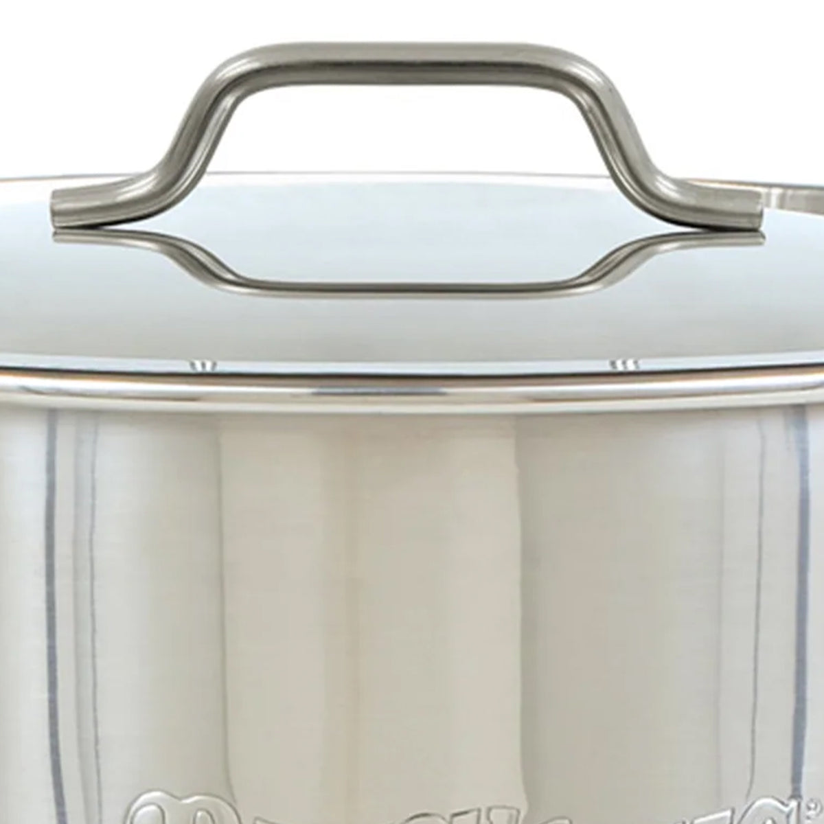 Bayou Classic 20 Quart Stainless Steel Kettle Stock Pot w/Domed Lid (Open Box) - VMInnovations