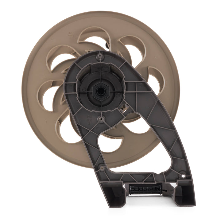 Suncast 125 Foot Wall Mounted Side Tracker 5/8 Inch Garden Hose Reel, (4 Pack) - VMInnovations