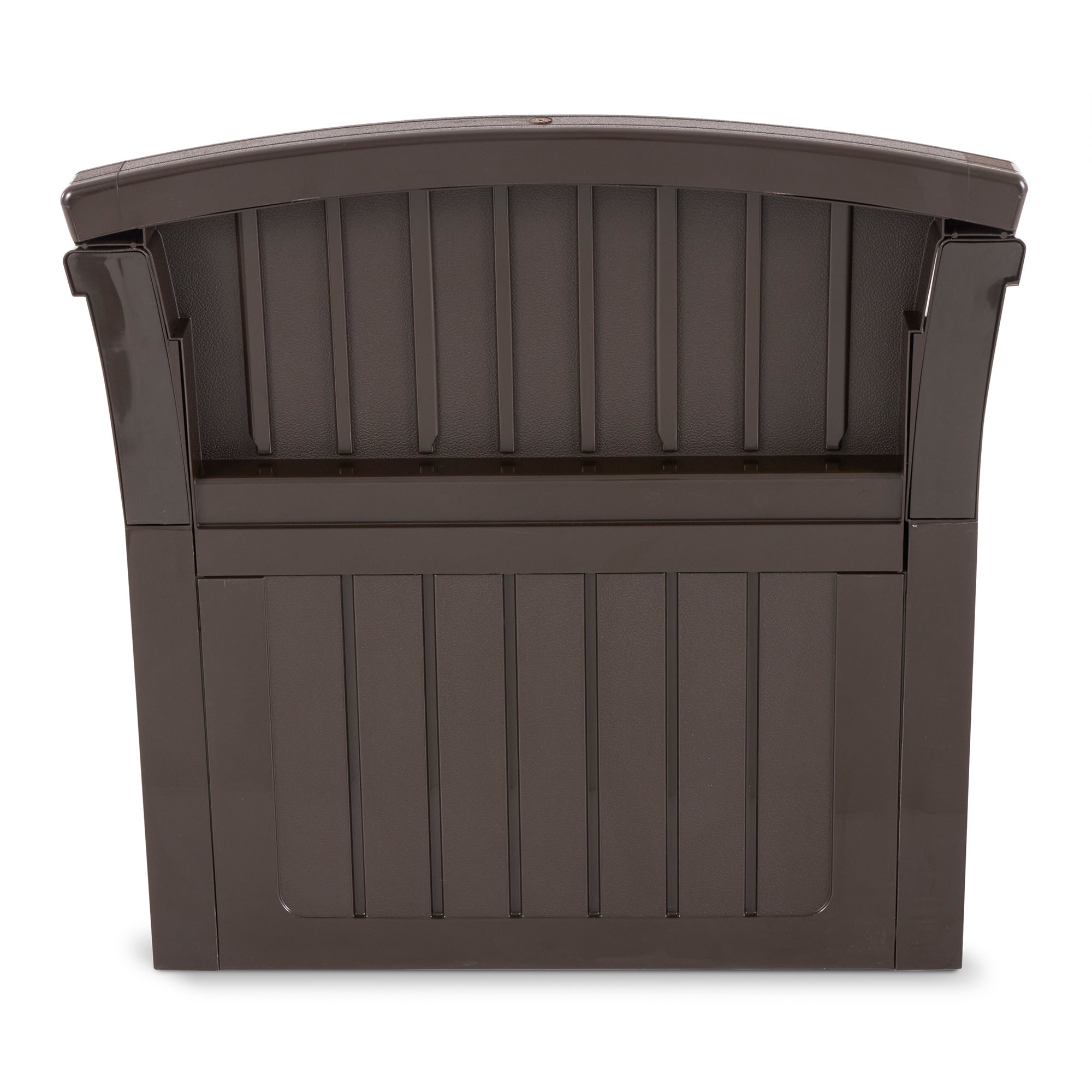 Suncast 31 Gallon Indoor and Outdoor Storage Patio Bench Chair, Java (3 Pack) - VMInnovations
