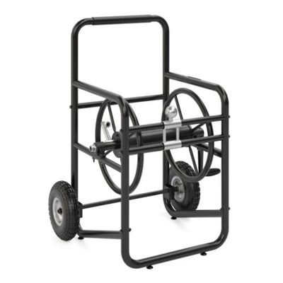 Suncast Professional Portable 200' Garden Hose Reel Wheeled Cart, Black (3 Pack)