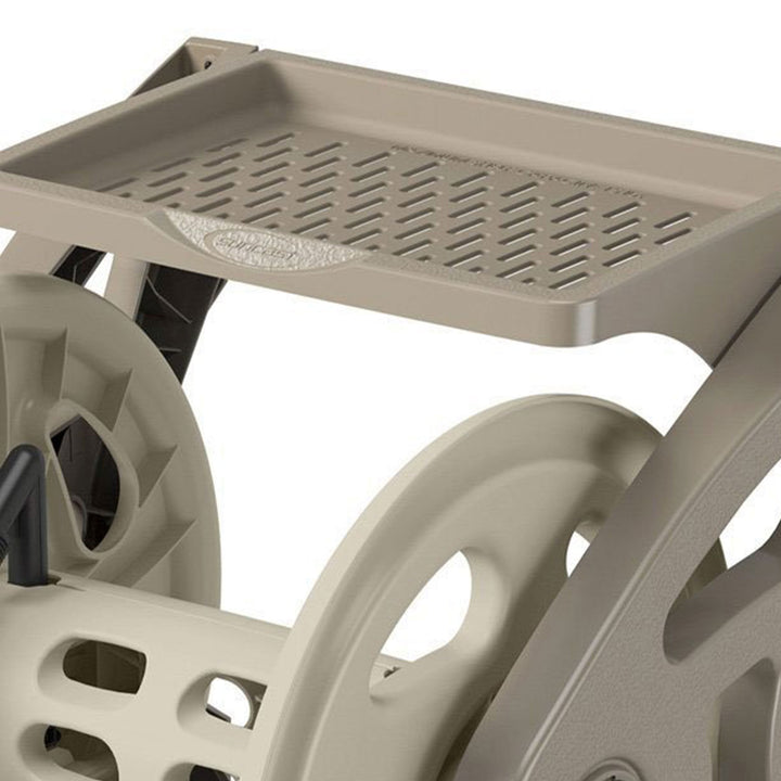 Suncast Handler 200 Foot Plastic Wall Mounted Outdoor Garden Hose Reel (3 Pack) - VMInnovations