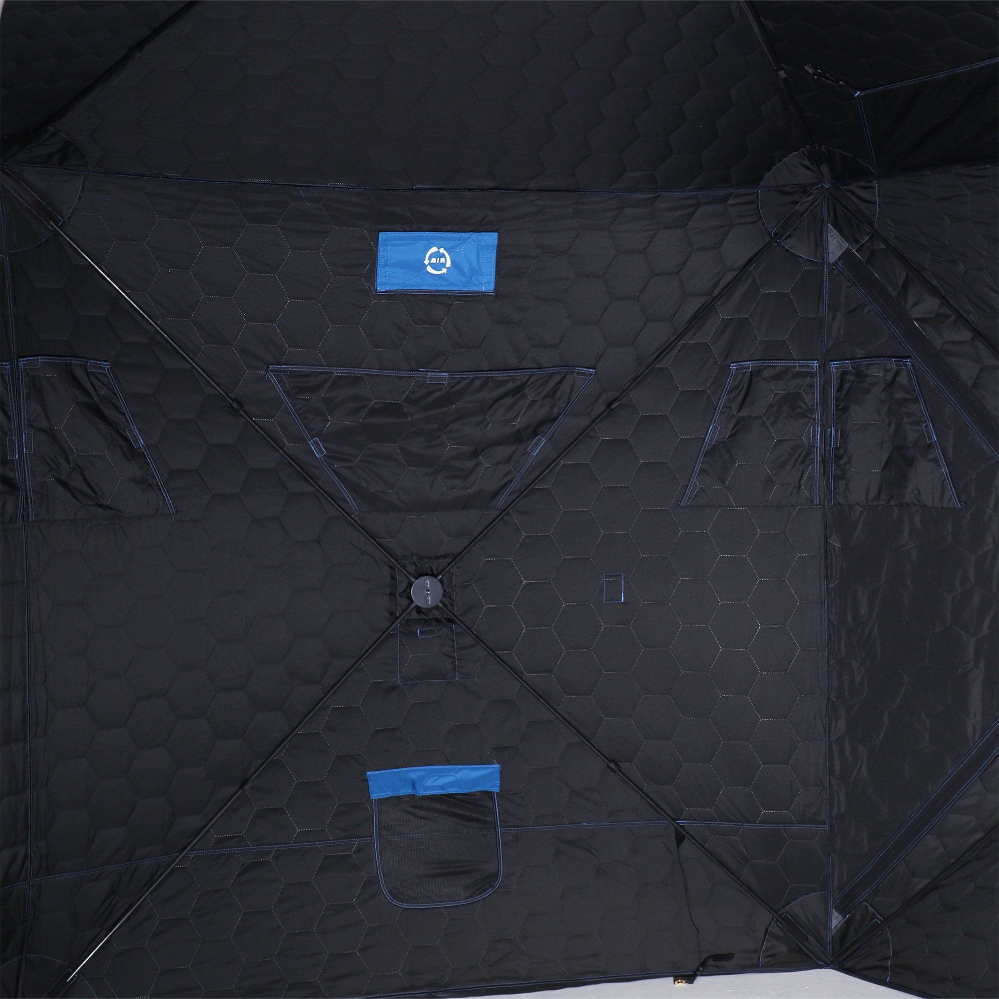 CLAM Portable 9 Ft 5 Person Ice Fishing Thermal Hub Shelter Tent (Open Box) - VMInnovations