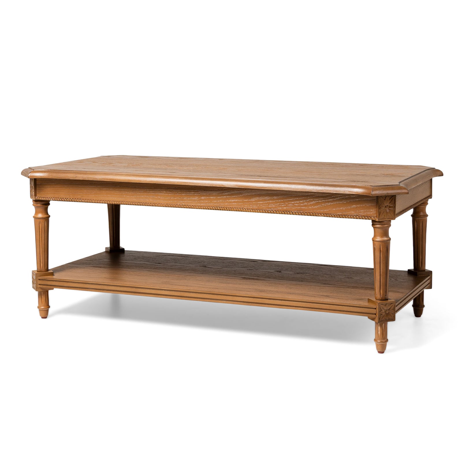 Maven Lane Pullman Traditional Square Wood Coffee Table, Set of 3 - VMInnovations