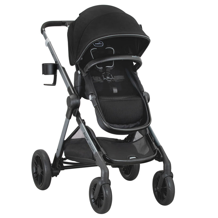 Evenflo Pivot Xpand Modular Travel System w/LiteMax Infant Car Seat, Sabino Gray - VMInnovations