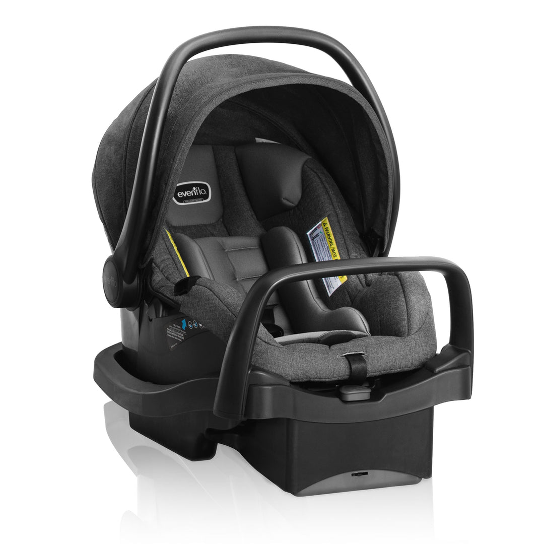 Evenflo Pivot Xpand Modular Travel System w/LiteMax Infant Car Seat, Sabino Gray - VMInnovations