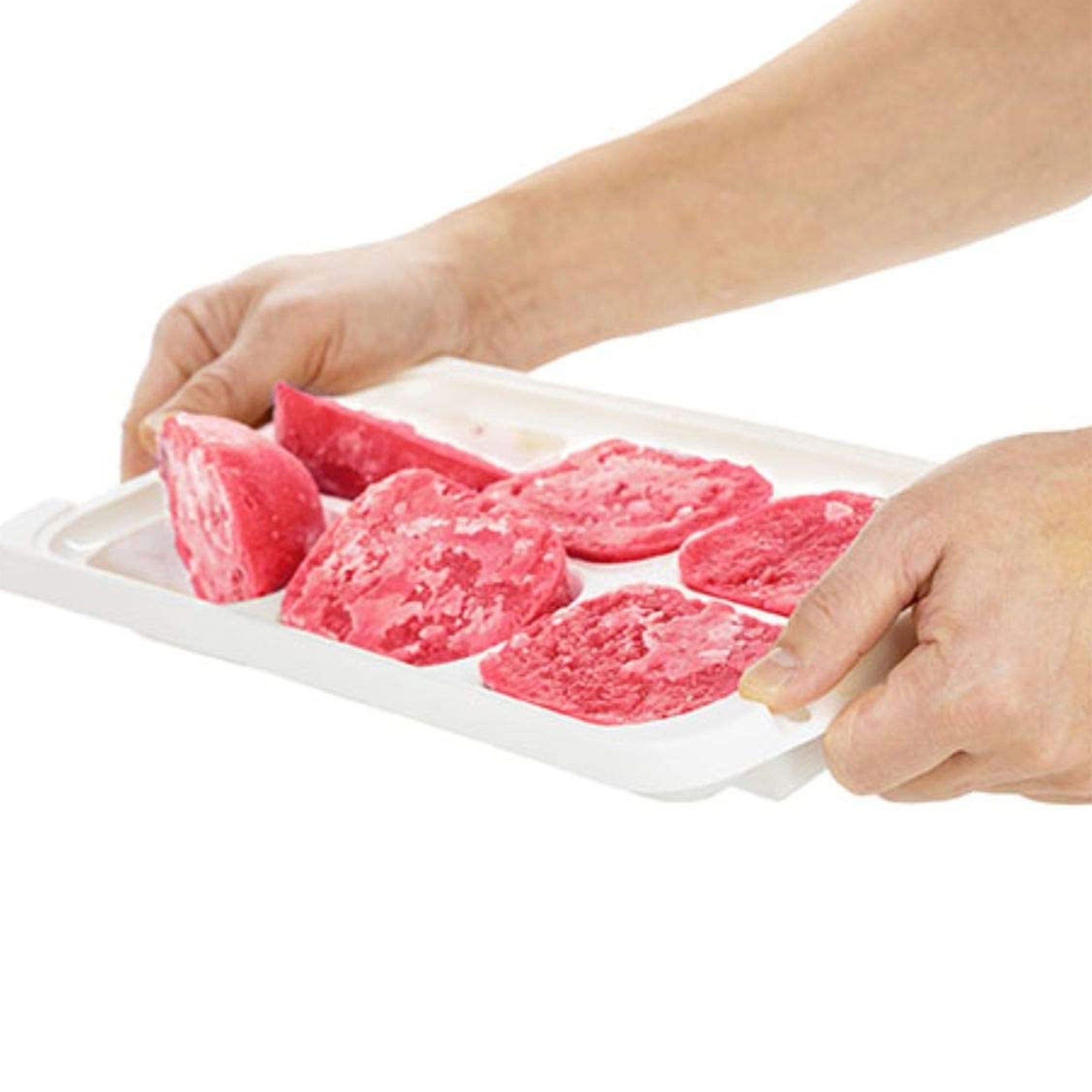 PrepWorks Half Cup 6 Serving, 1 Cup 4 Serving, & 2 Cup 2 Serving Freezer Trays