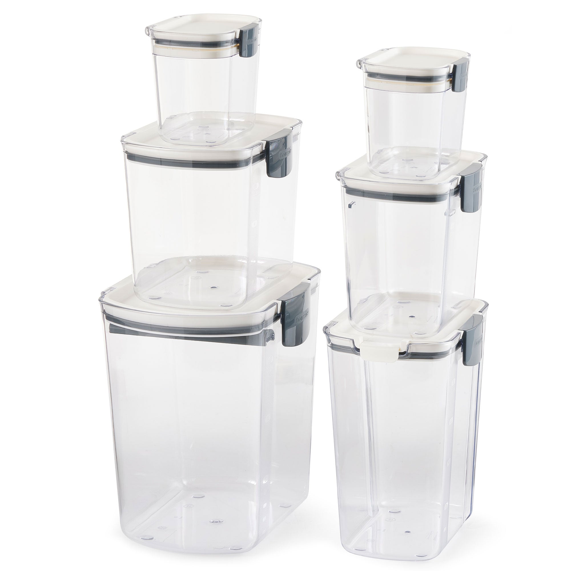 Progressive International PrepWorks ProKeeper 6 Piece Food Storage Set, (2 Pack) - VMInnovations