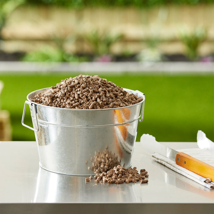 CookinPellets 40 lb Premium Hickory Hardwood Grill Smoker Wood Pellets (5 Pack) - VMInnovations