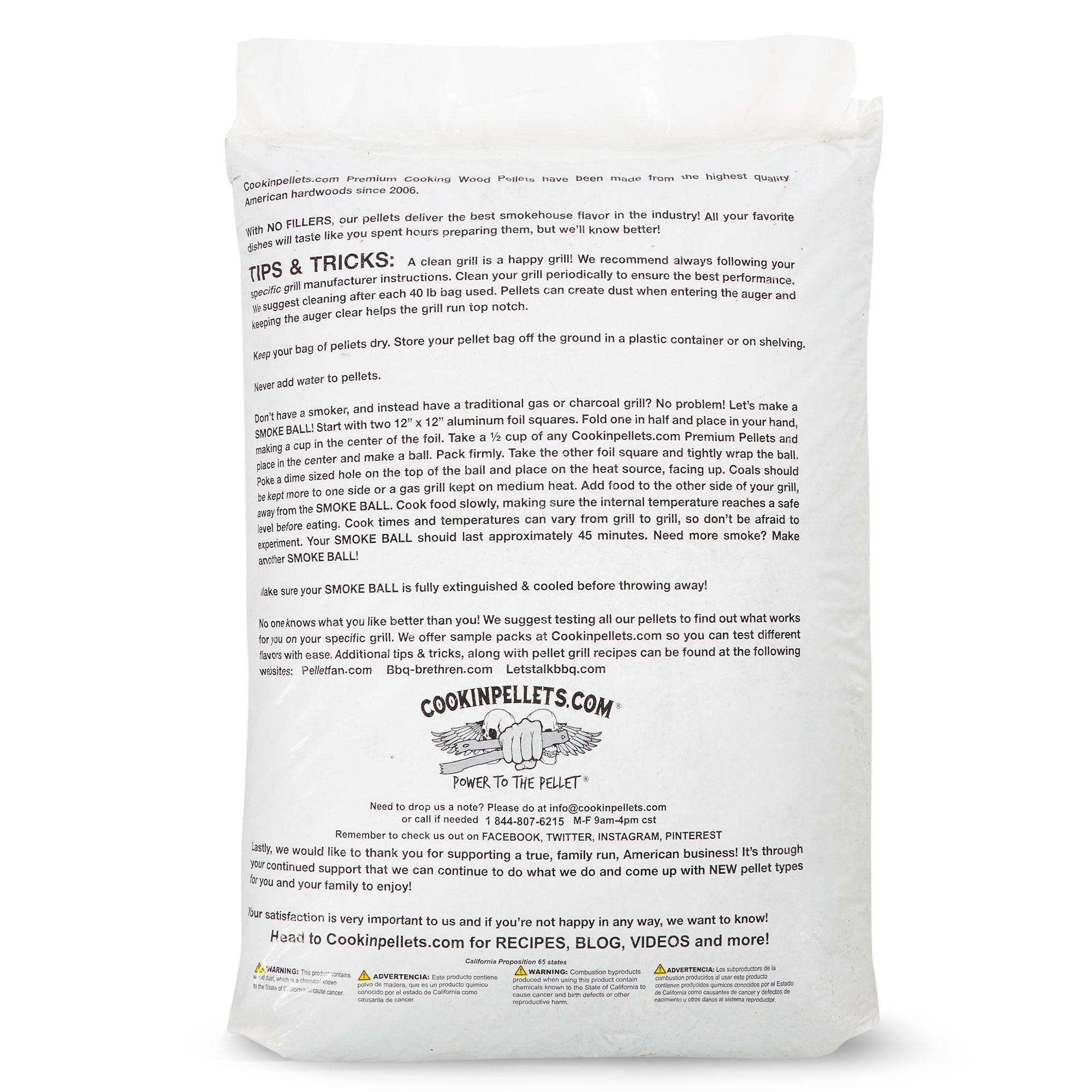 CookinPellets 40 Pound Black Cherry Grill Smoker Hardwood Wood Pellets (5 Pack) - VMInnovations