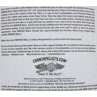CookinPellets Premium 40 Lbs Apple Mash Hard Maple Smoker Wood Pellets, (2 Pack)