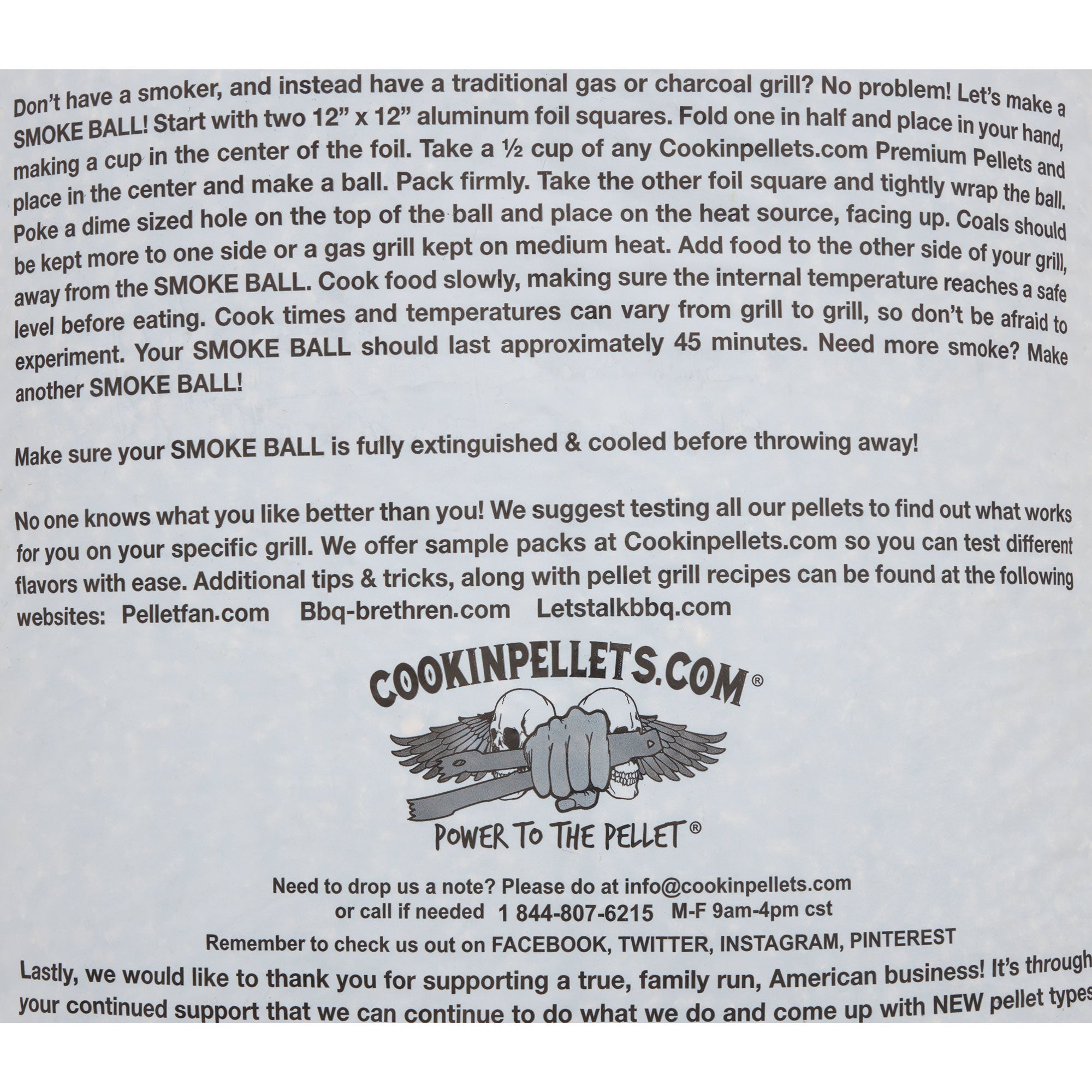 CookinPellets Premium 40 Lbs Longhorn Blend Grill Smoker Wood Pellets, (5 Pack) - VMInnovations