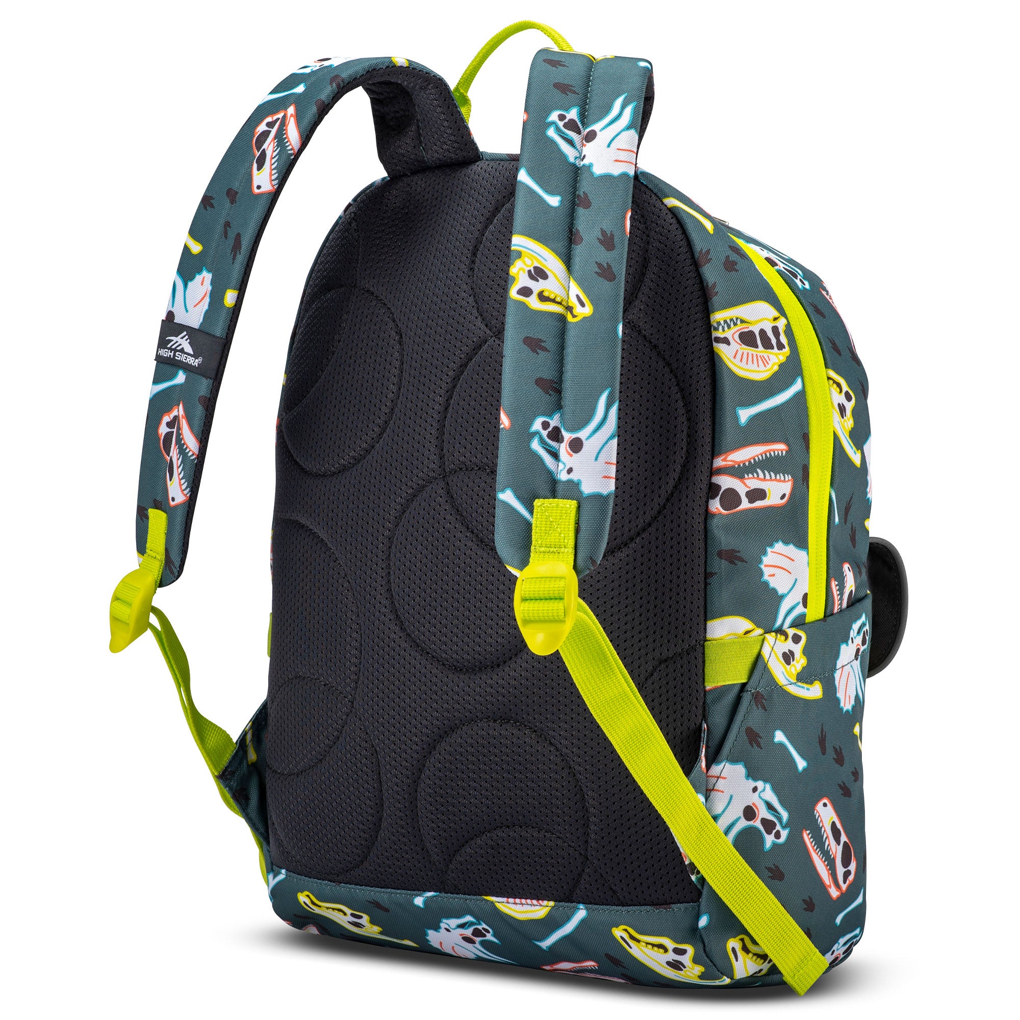Chiqui Backpack w/Tablet Sleeve & Accessory Pocket, Dino Dig/Mercury (Open Box) - VMInnovations