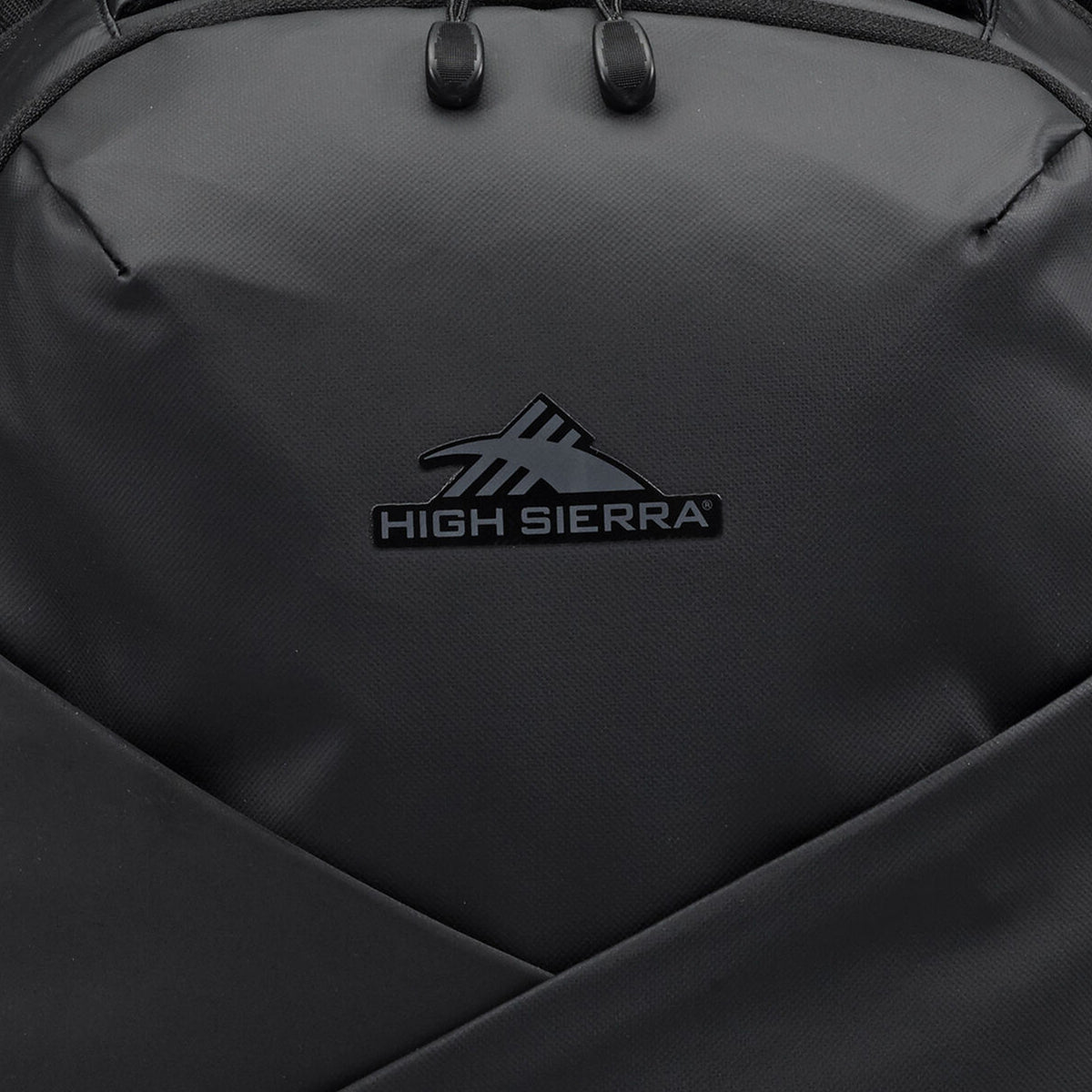 High Sierra Luna Polyester Storage Backpack with 360 Degree Reflectivity, Black