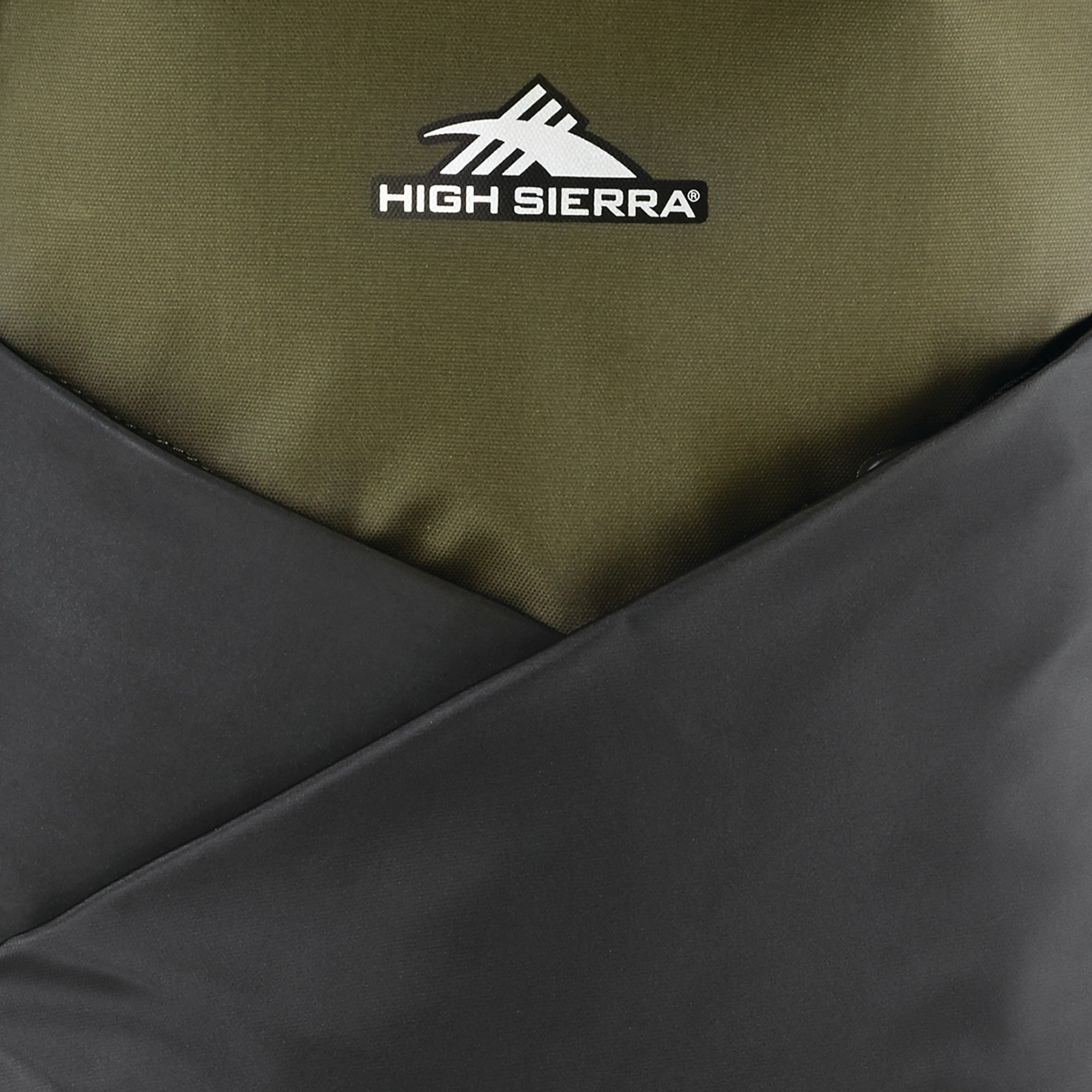 High Sierra Polyester Storage Backpack w/360 Degree Reflectivity, Olive (Used) - VMInnovations