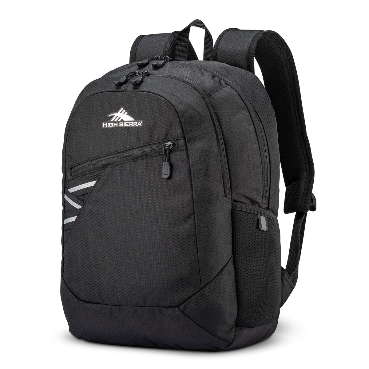 High Sierra Outburst 2.0 Carry On Backpack w/Padded Laptop/Tablet Sleeve, Black