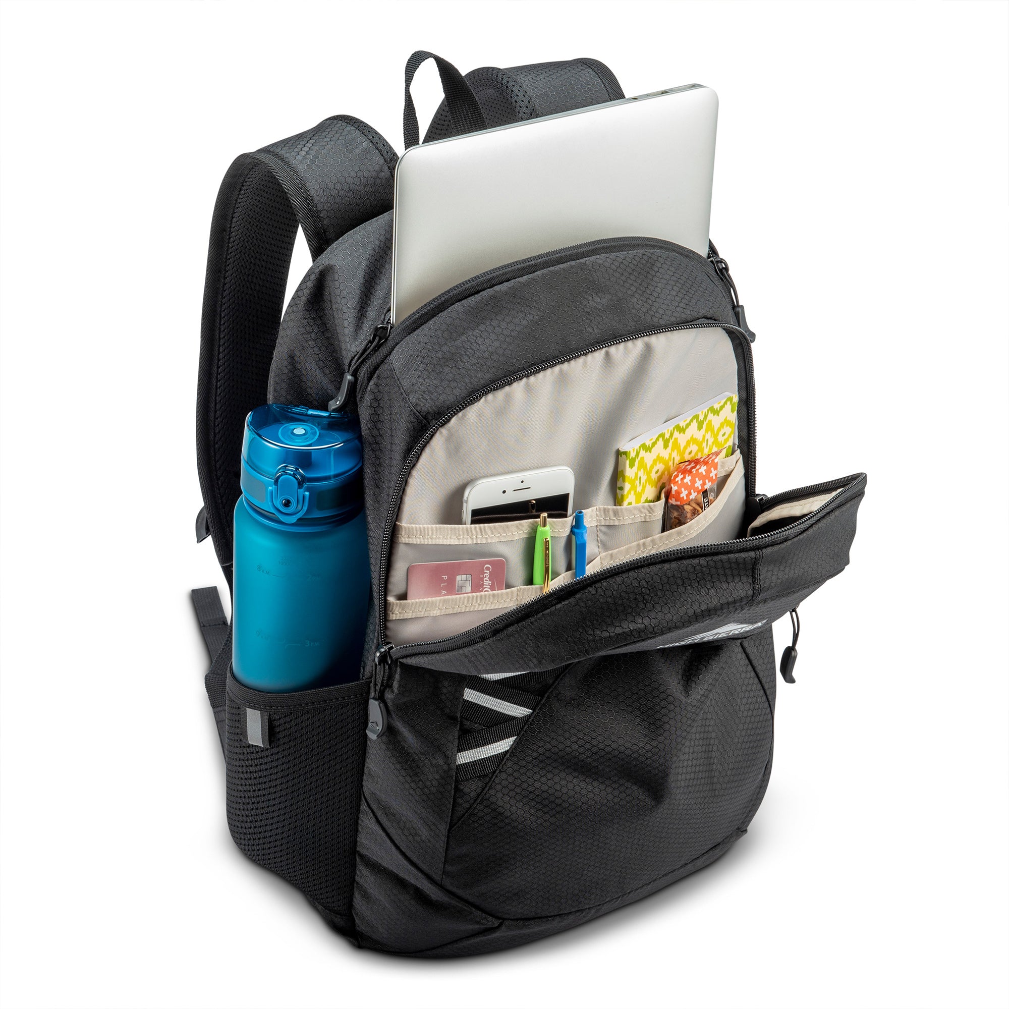 Outburst 2.0 Carry On Backpack w/Padded Laptop/Tablet Sleeve, Black (Used) - VMInnovations