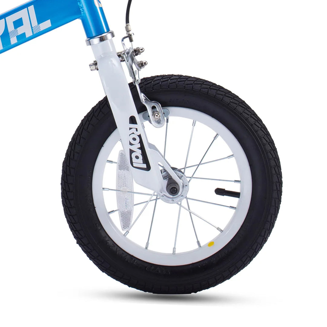RoyalBaby Formula 16' Kids Bike with Kickstand and Training Wheels, Blue (Used) - VMInnovations