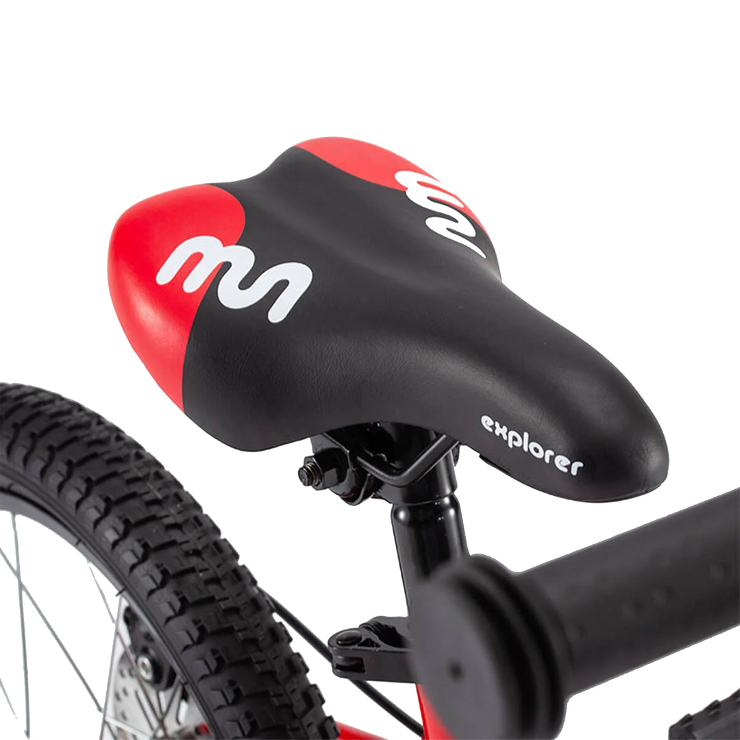 RoyalBaby Explorer 16" Bike w/Training Wheels & Kickstand, Red(Open Box) - VMInnovations