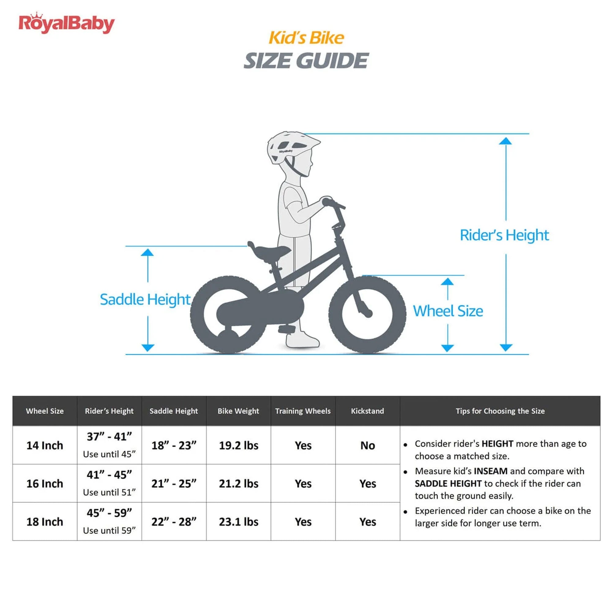 RoyalBaby Moon-5 16" Kids Bicycle w/Training Wheels & Kickstand, Pink (Open Box) - VMInnovations