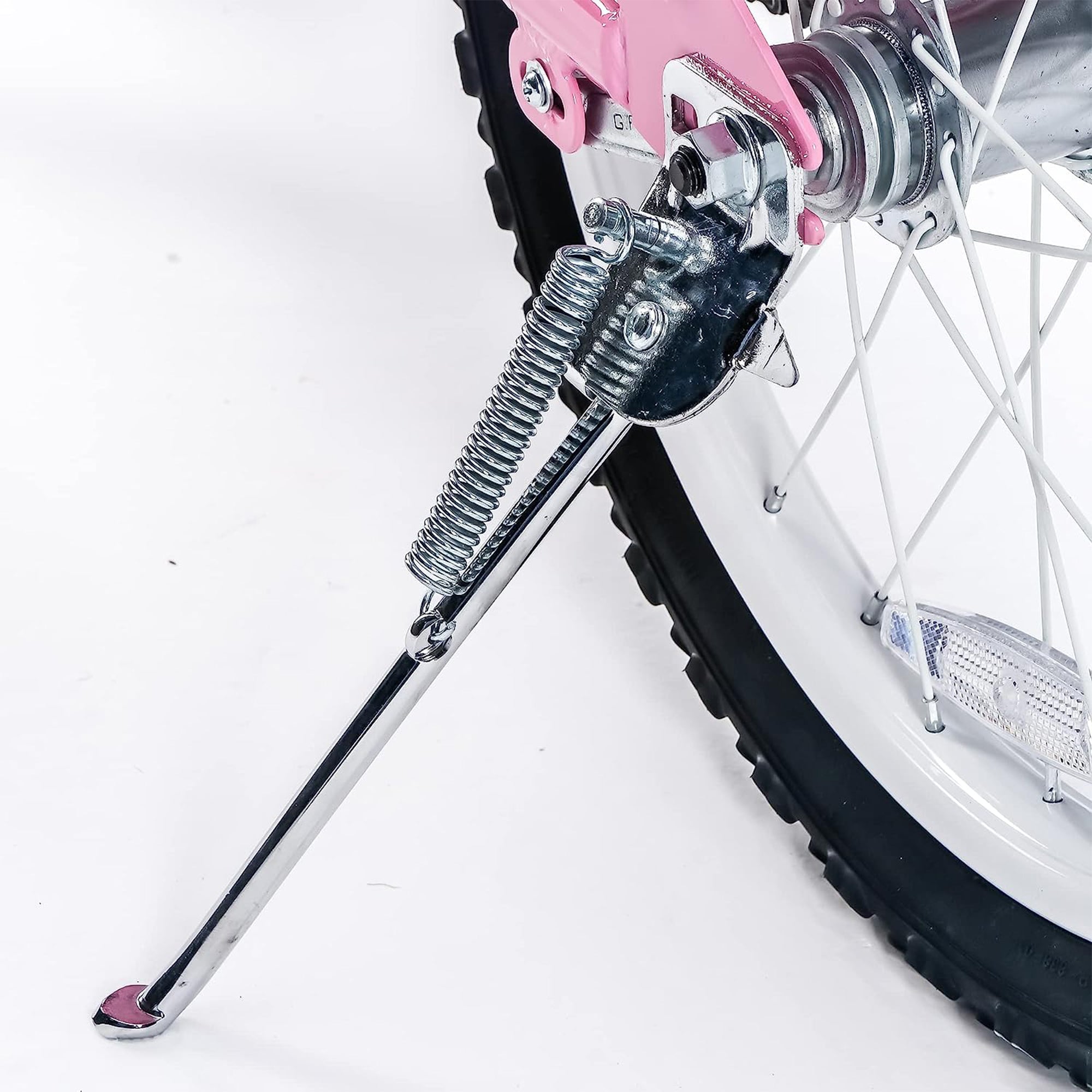 Little Swan 18" Carbon Steel Kids Bicycle with Dual Hand Brakes, Pink (Open Box) - VMInnovations