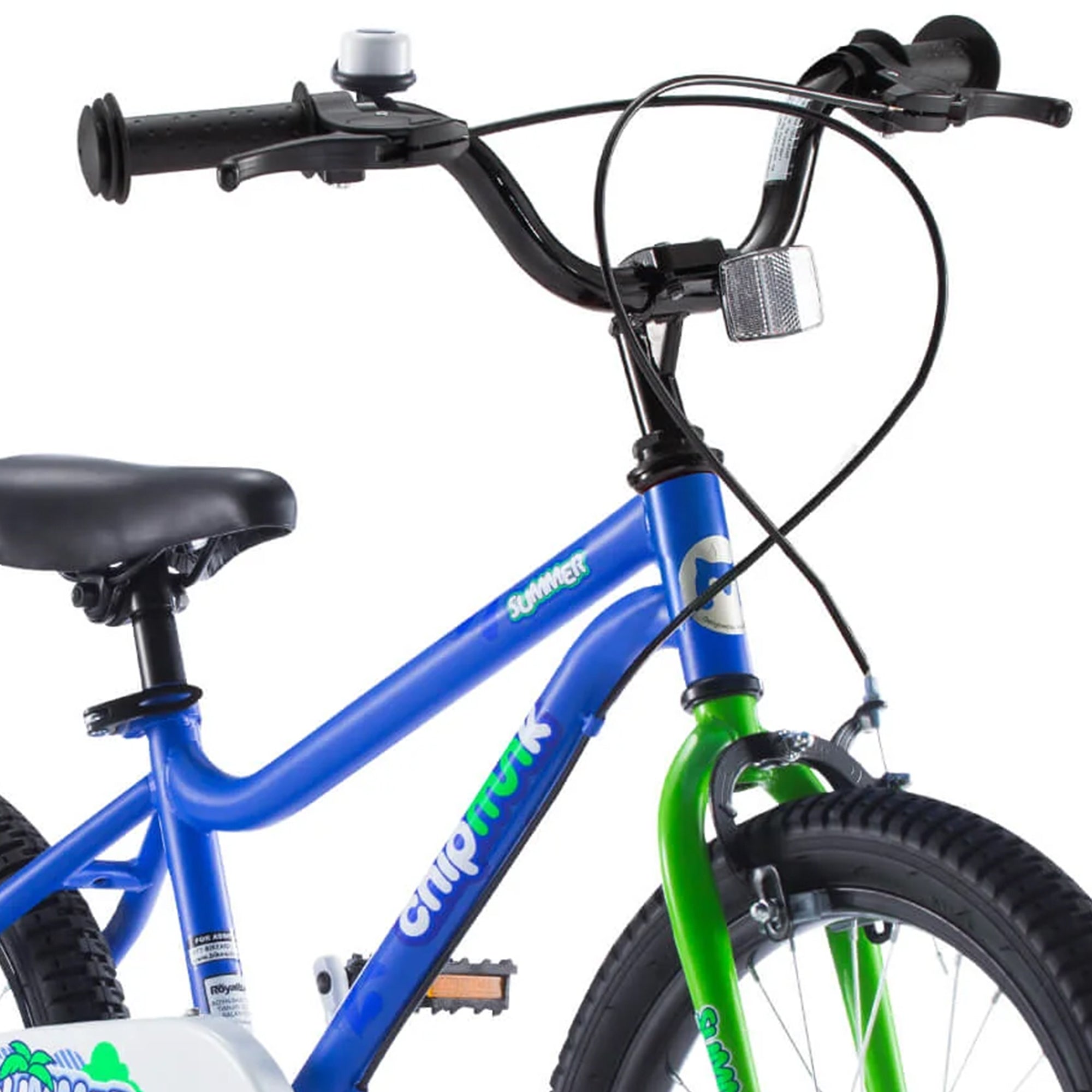 RoyalBaby 16" Kids Bike w/Training Wheels, Kickstand & Bell, Blue (For Parts) - VMInnovations