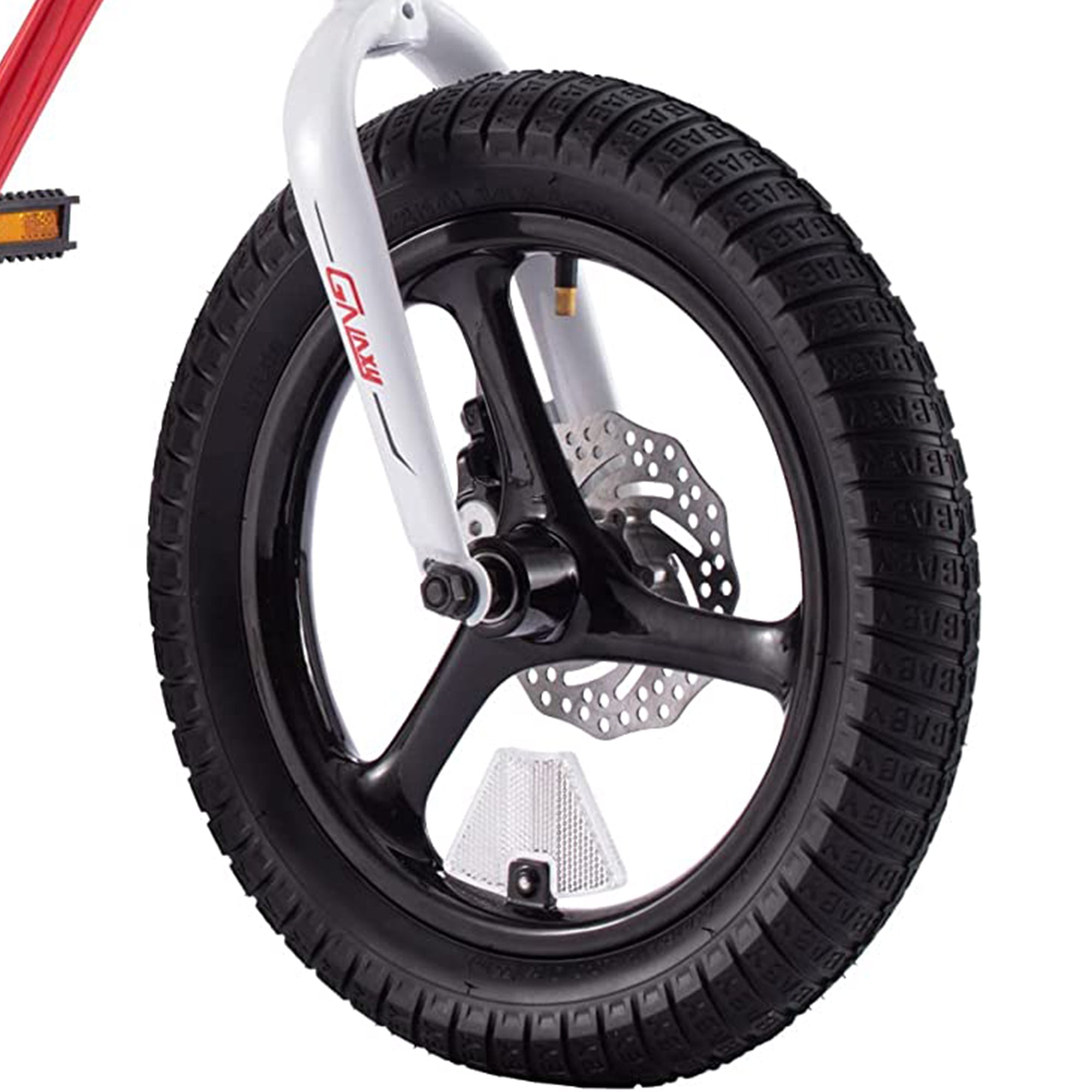 RoyalBaby Galaxy Fleet 16 Inch Kids Bicycle with Training Wheels, Red (Used) - VMInnovations