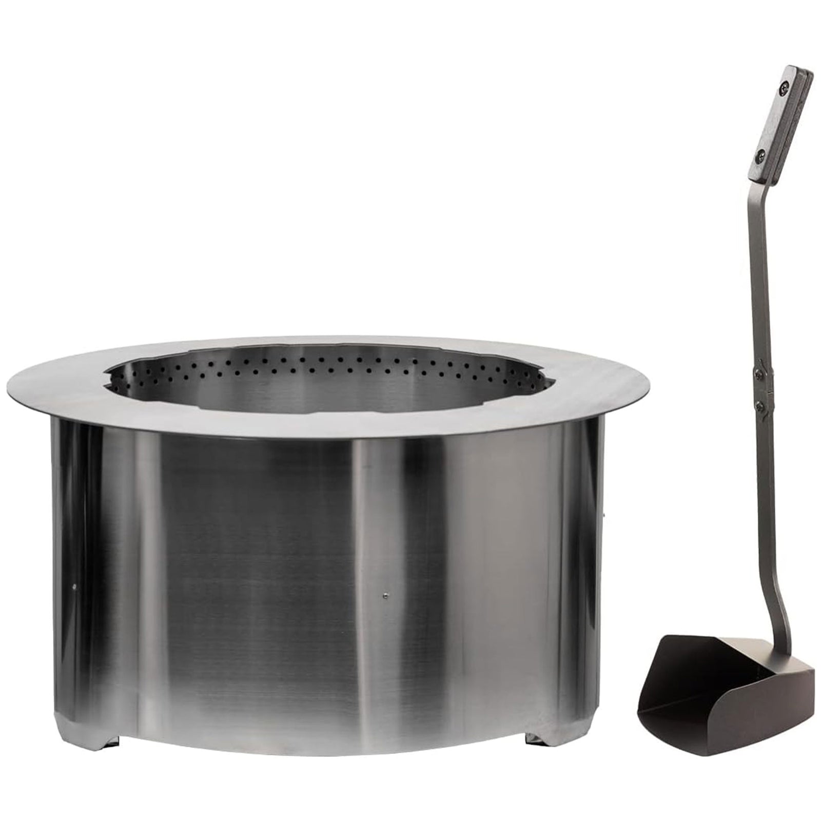 US Stove Company 31" Smokeless Stainless Steel Wood Burning Portable Fire Pit - VMInnovations
