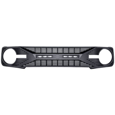 AMERICAN MODIFIED Grille with Lights for 21-24 Ford Bronco with Front Camera