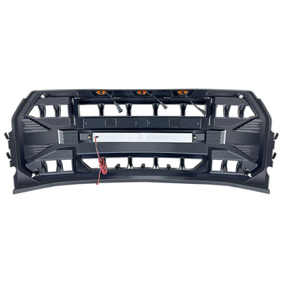 AMERICAN MODIFIED Armor Grille w/Off Road Lights 2015-2017 Ford F150 (Open Box)